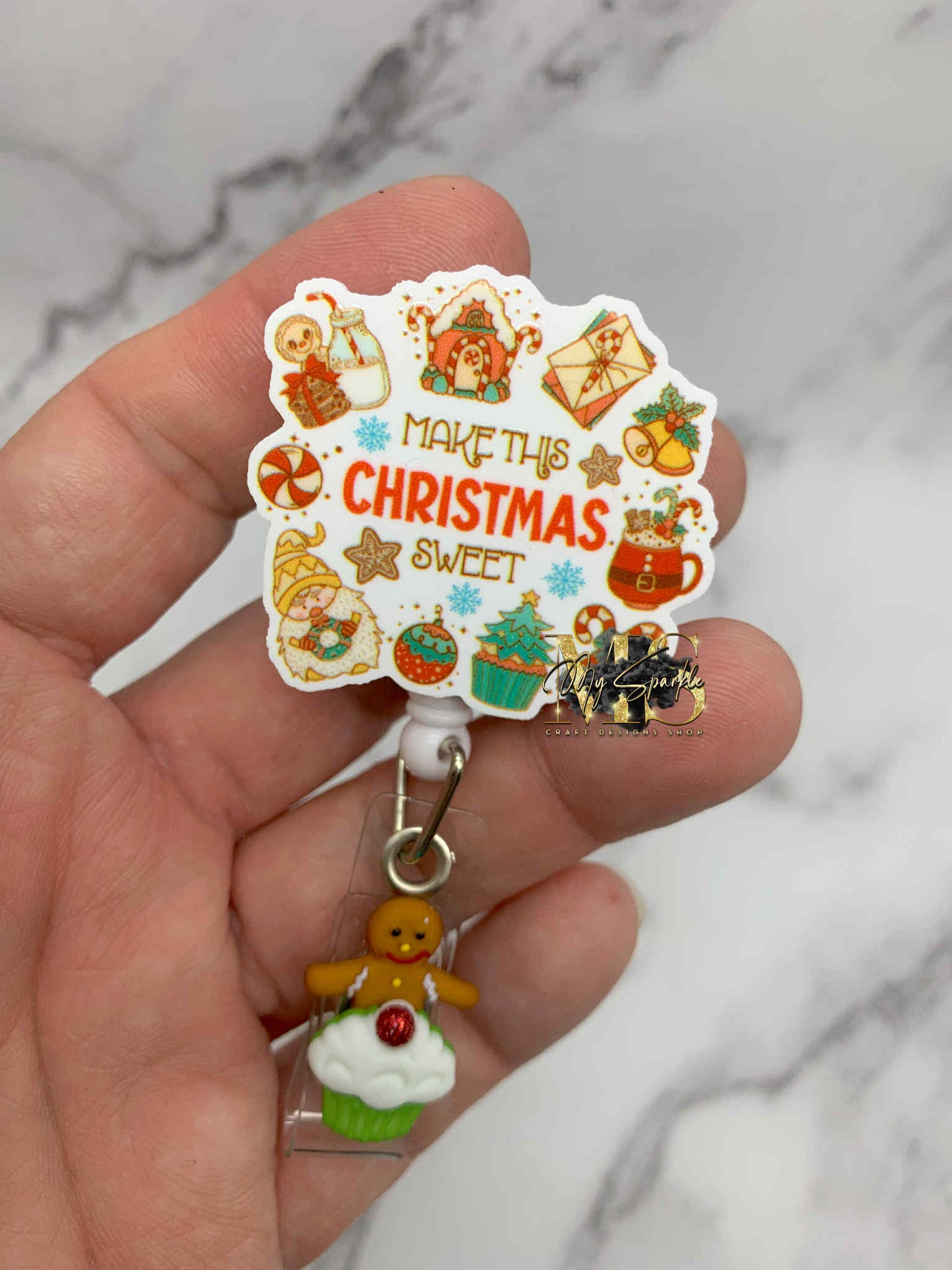 Make This Christmas Sweet Badge Reel