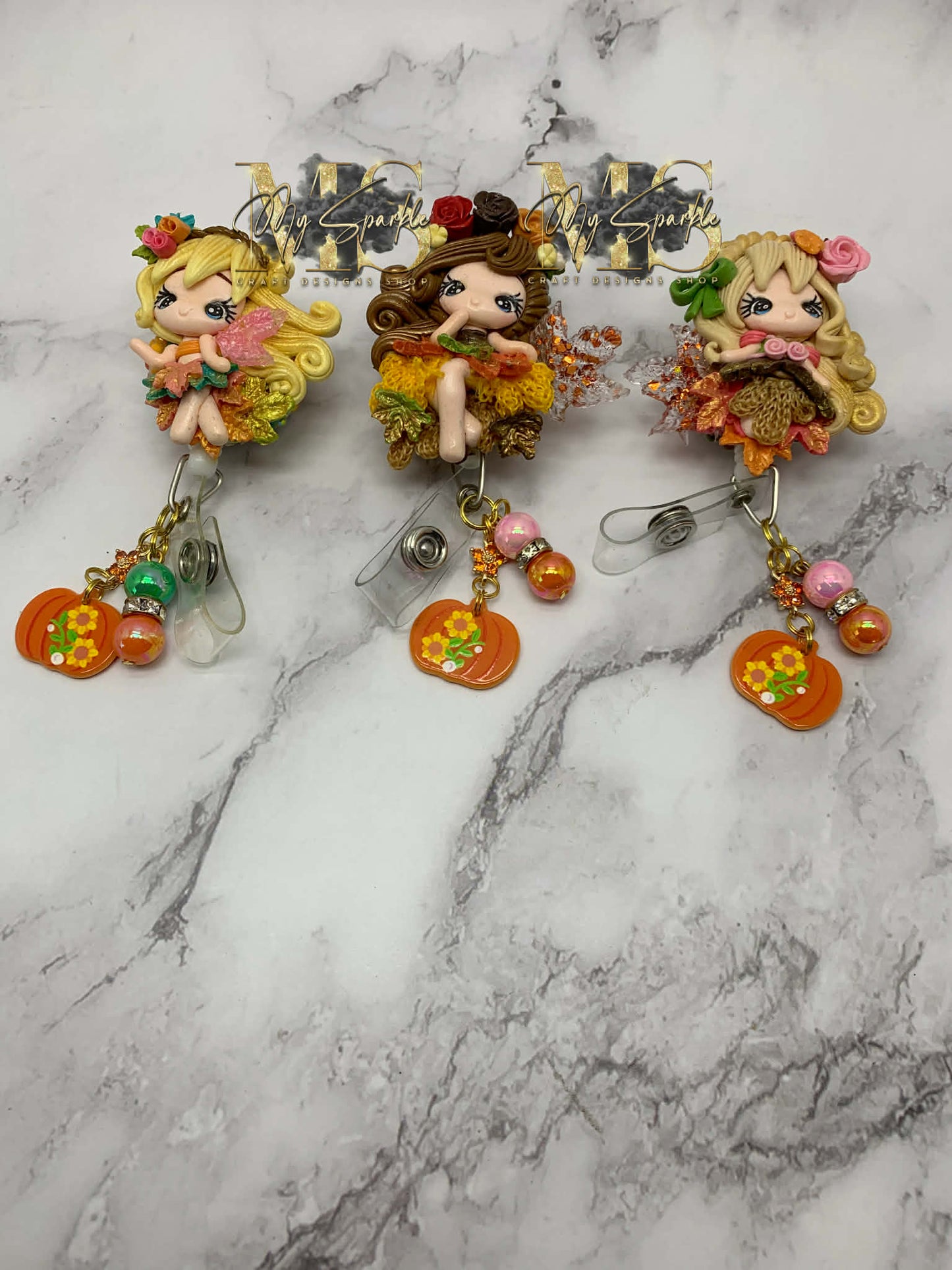 Autumn Fairy Badge Reel