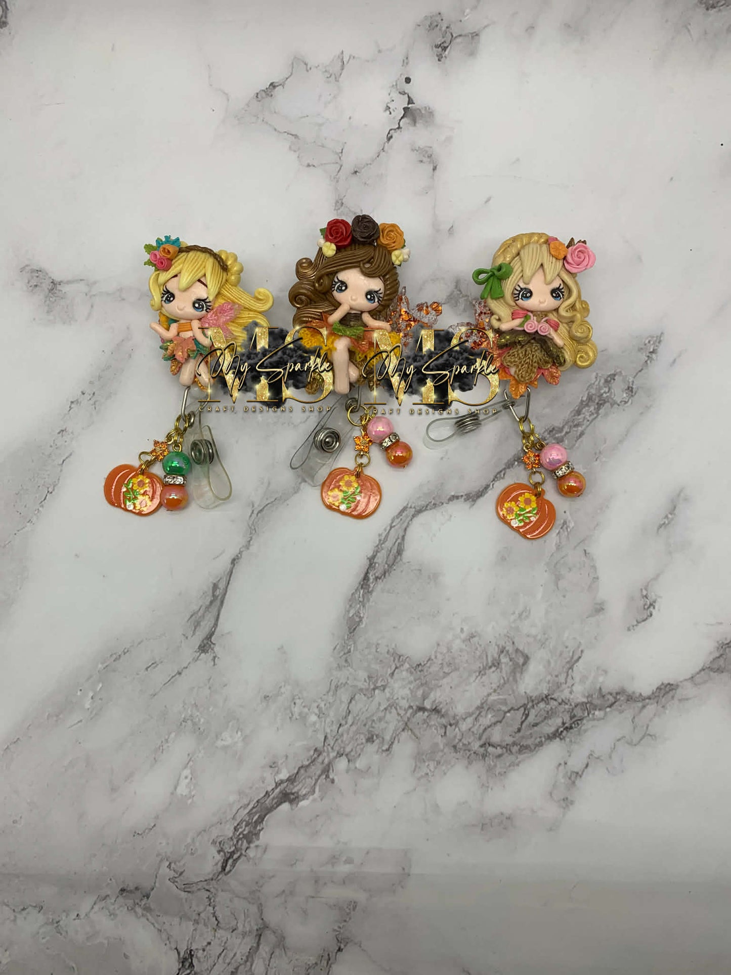 Autumn Fairy Badge Reel