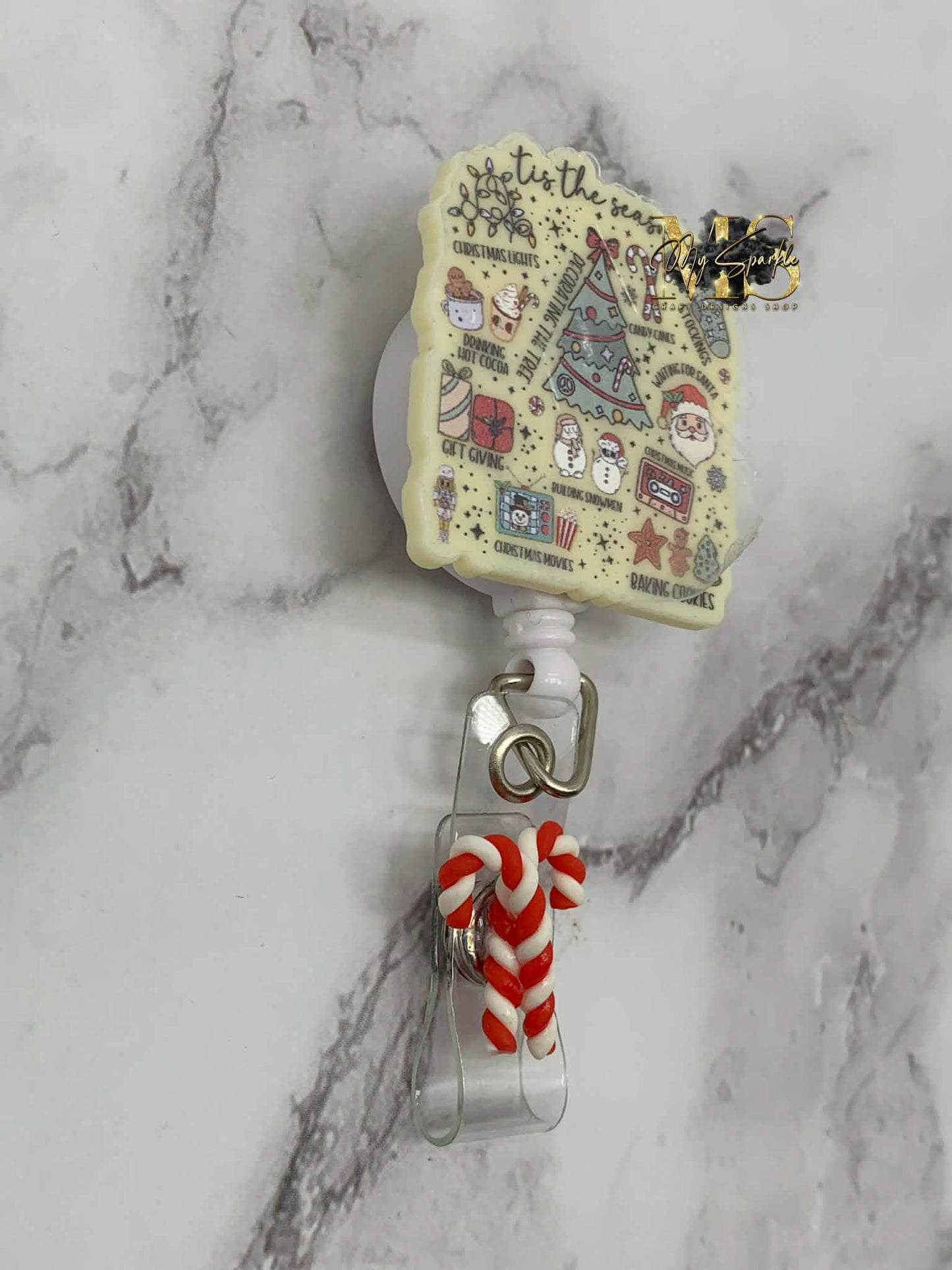 Season Christmas Badge Reel