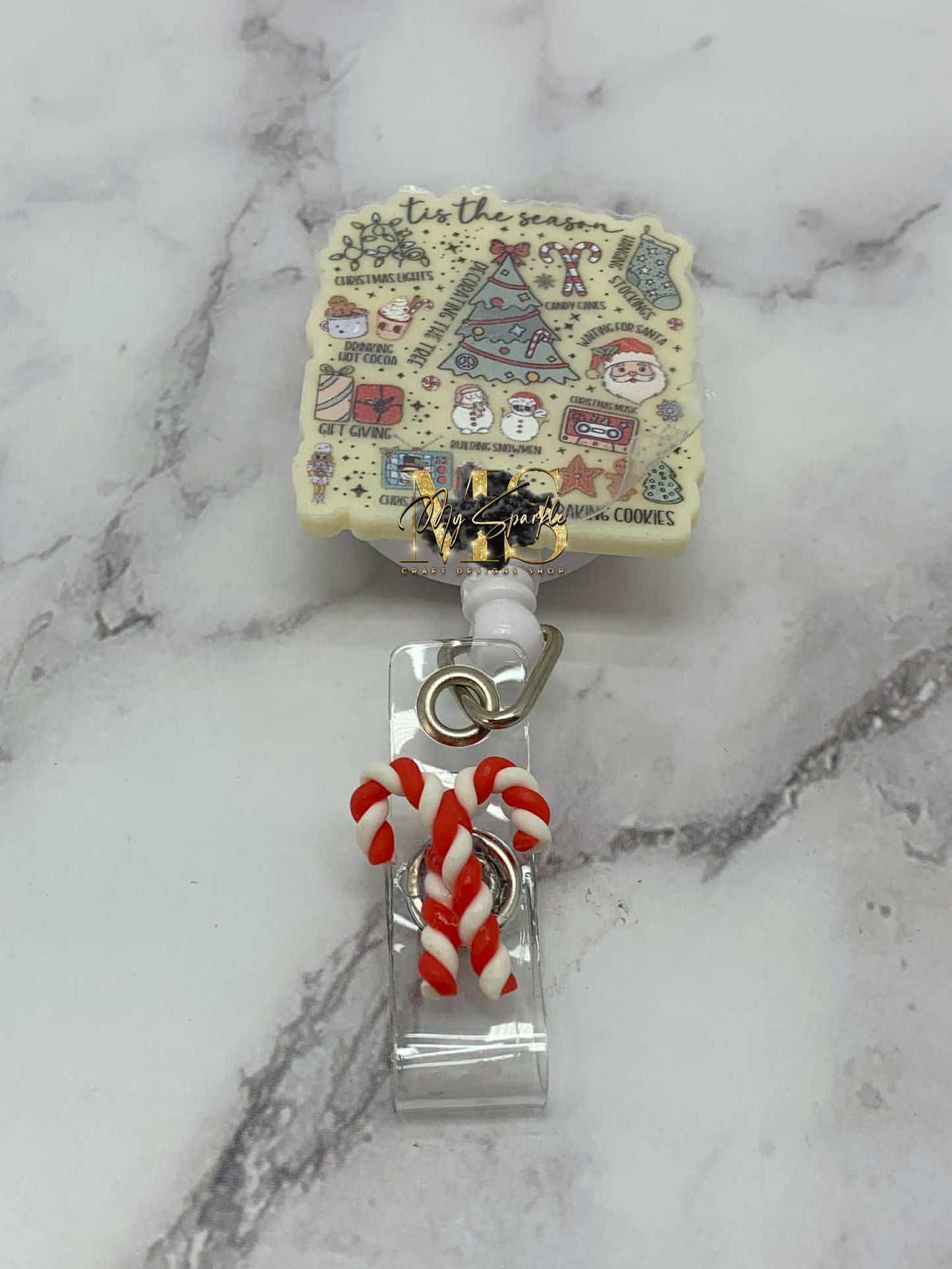 Season Christmas Badge Reel