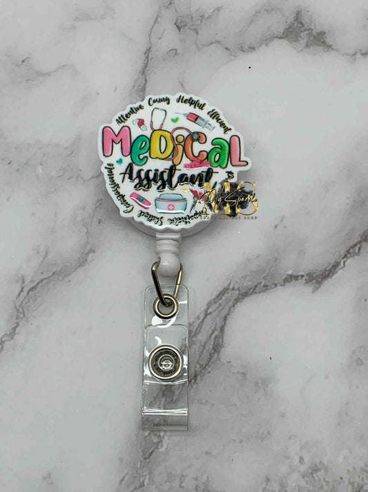 Medical Assistant Badge Reel