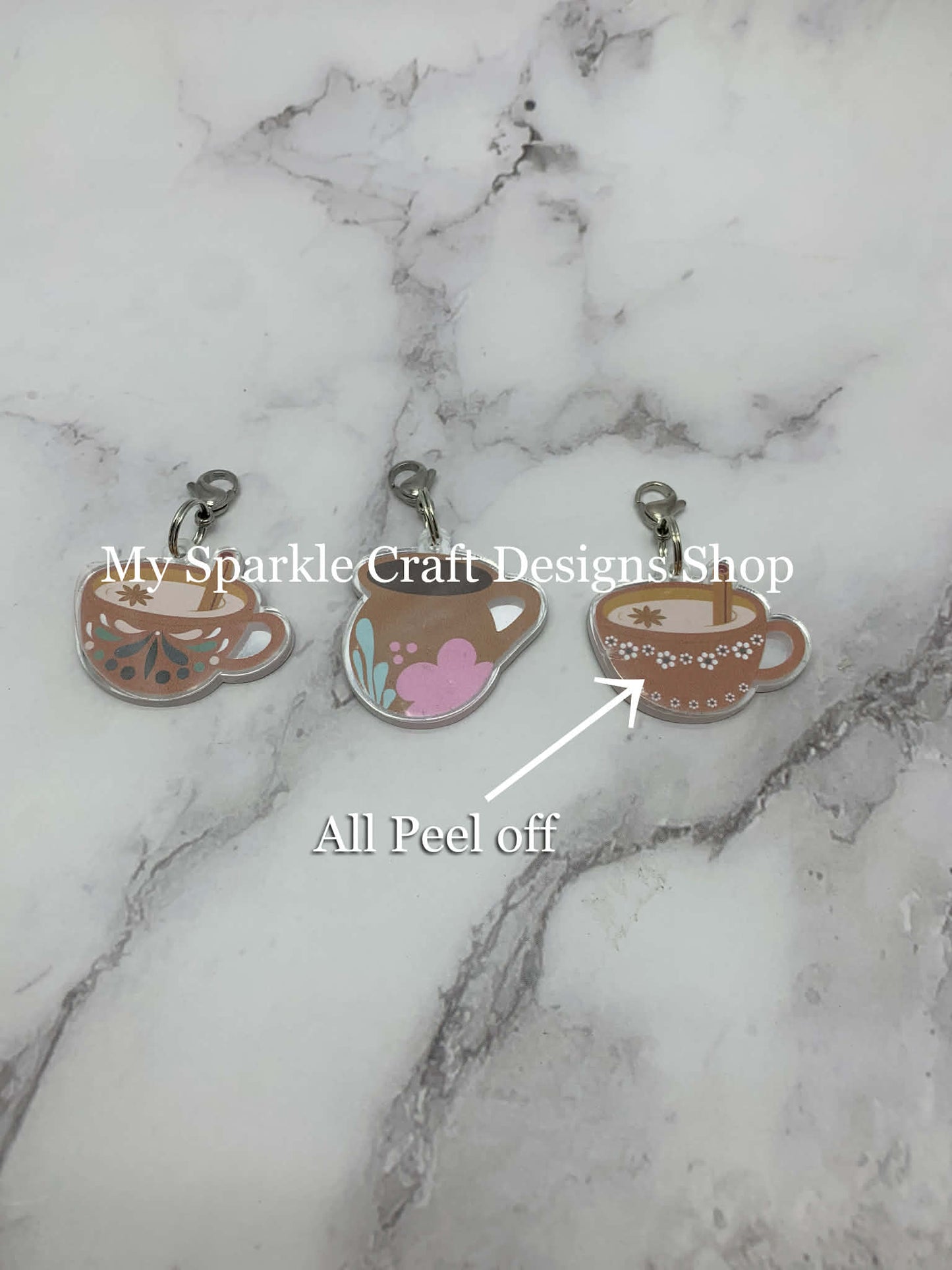 Taza de Barro, Cup, Atotle , Champurrado, conchas love, Navidad, Latina Badge Reel Charm