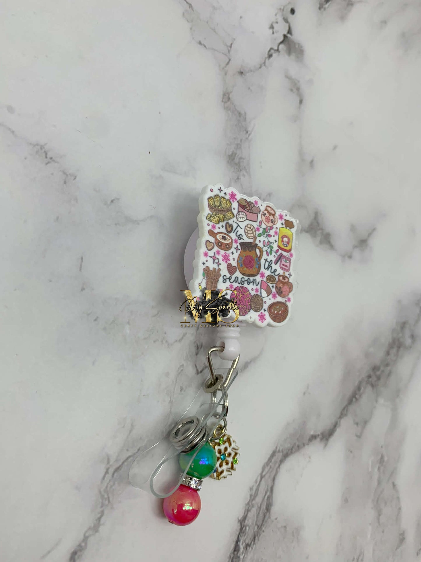 Navidad Mexican Tis The Season Badge Reel