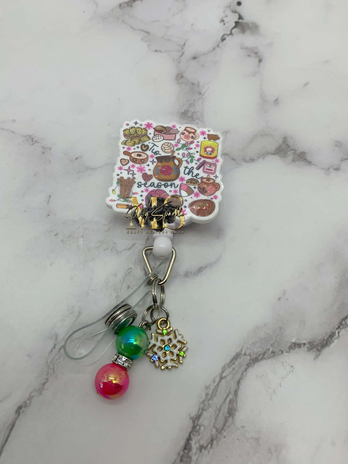 Navidad Mexican Tis The Season Badge Reel