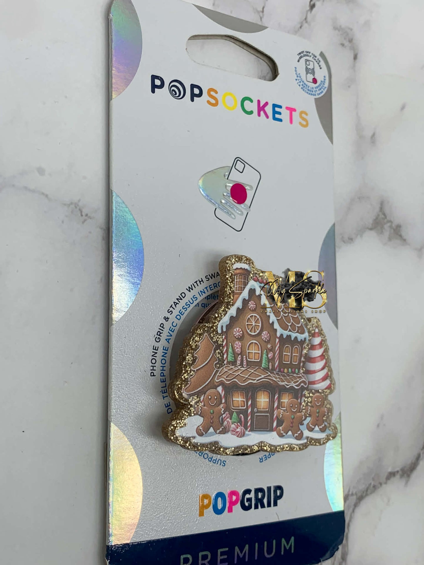 Christmas Ghost Badge Reel