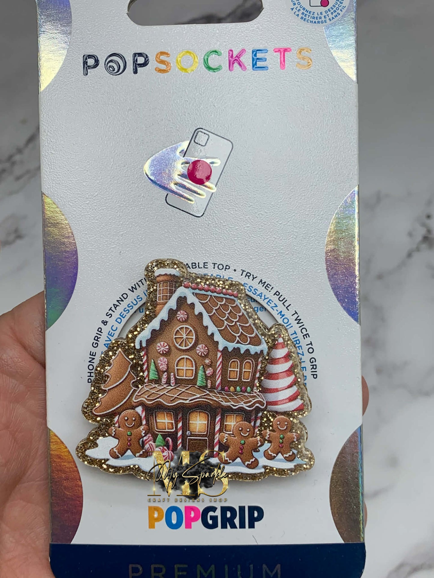 Christmas Ghost Badge Reel