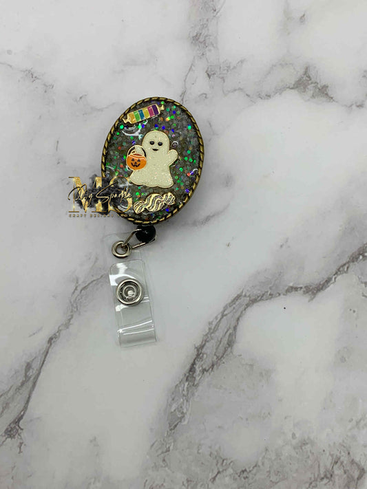 Halloween Ghost Badge Reel