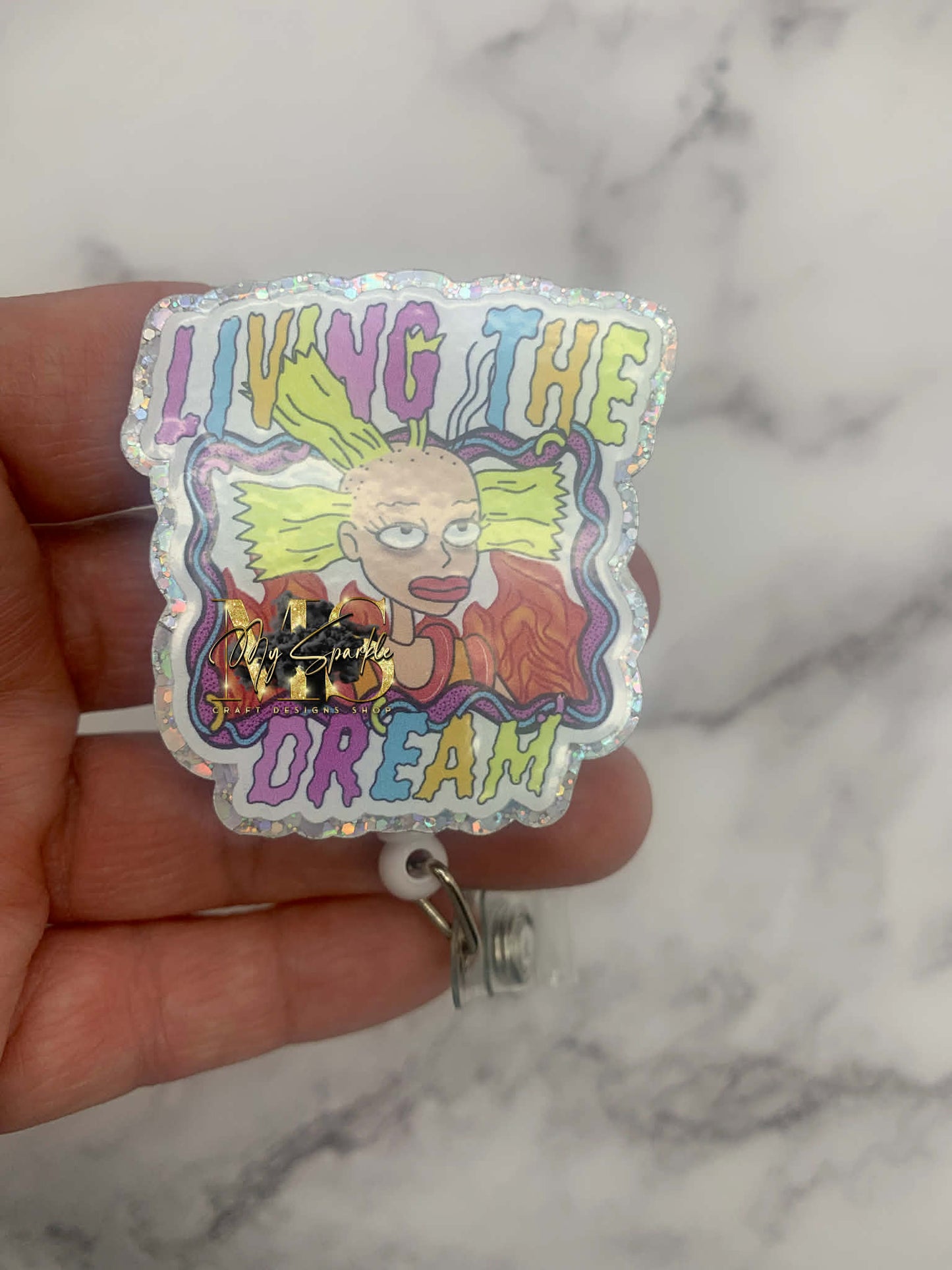 Funny Living The Dream Badge Reel
