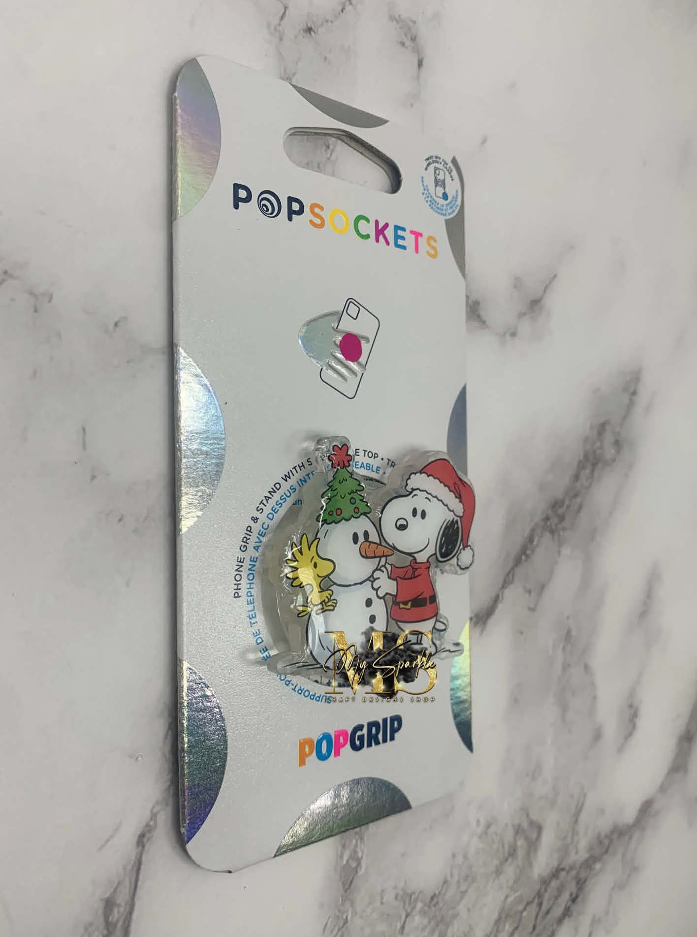 Dog Bird Snowman Pop Socket Pop Grip