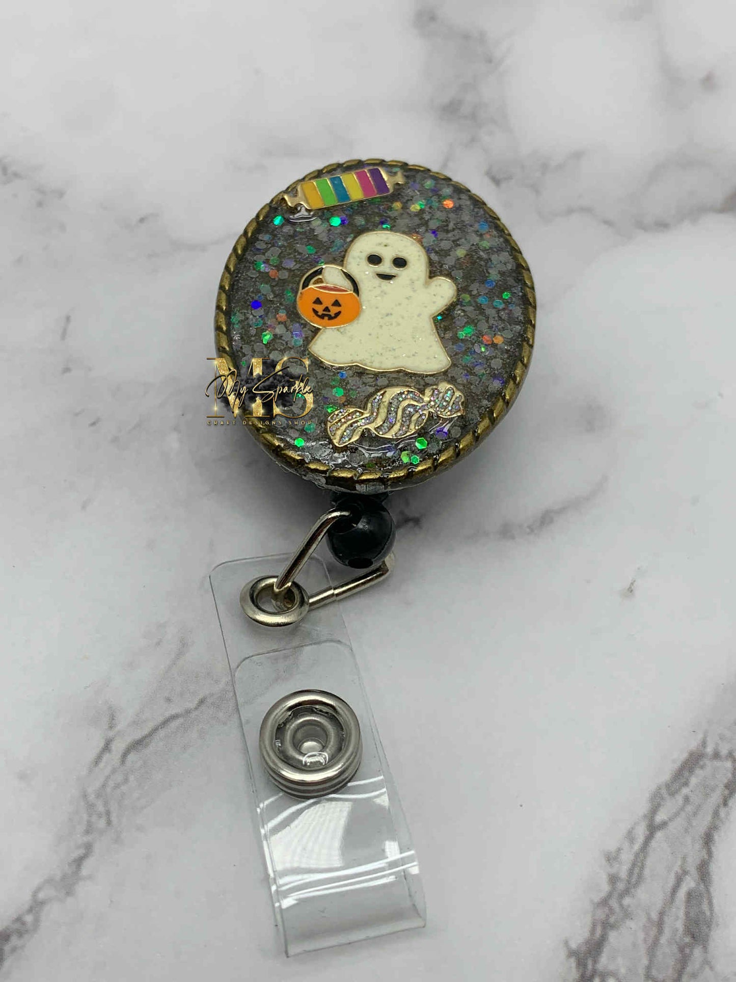 Halloween Ghost Badge Reel