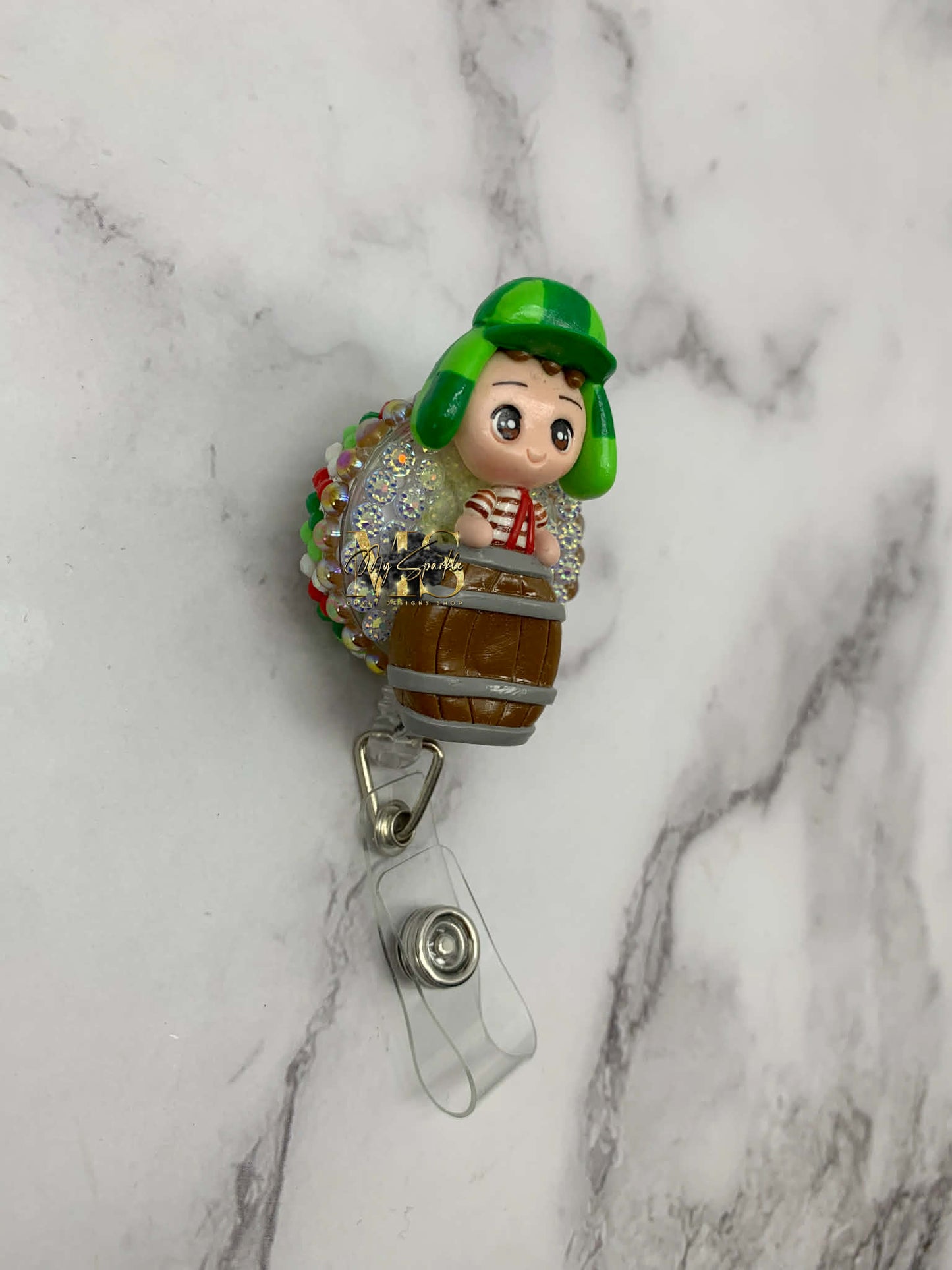Mexican Chavo Clay Badge Reel