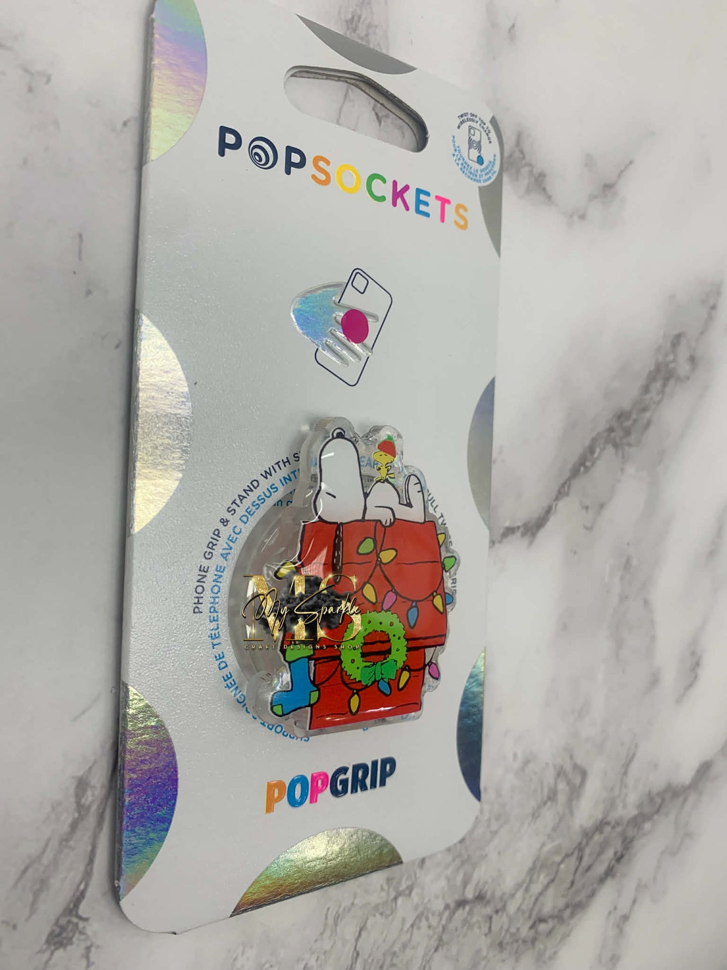 Dog House W/ Lights Popsocket Pop Grip