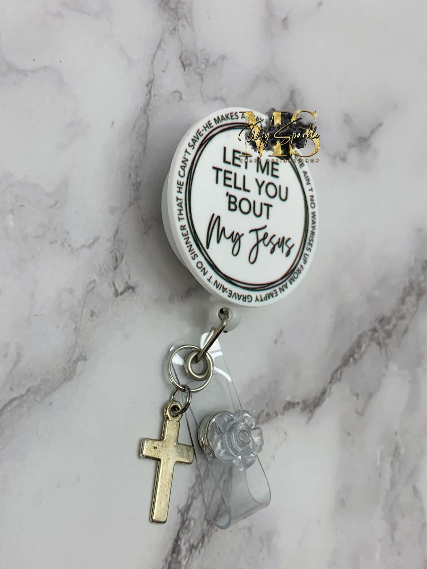 Christian "Let Me Tell You Bout My Jesus" Badge Reel