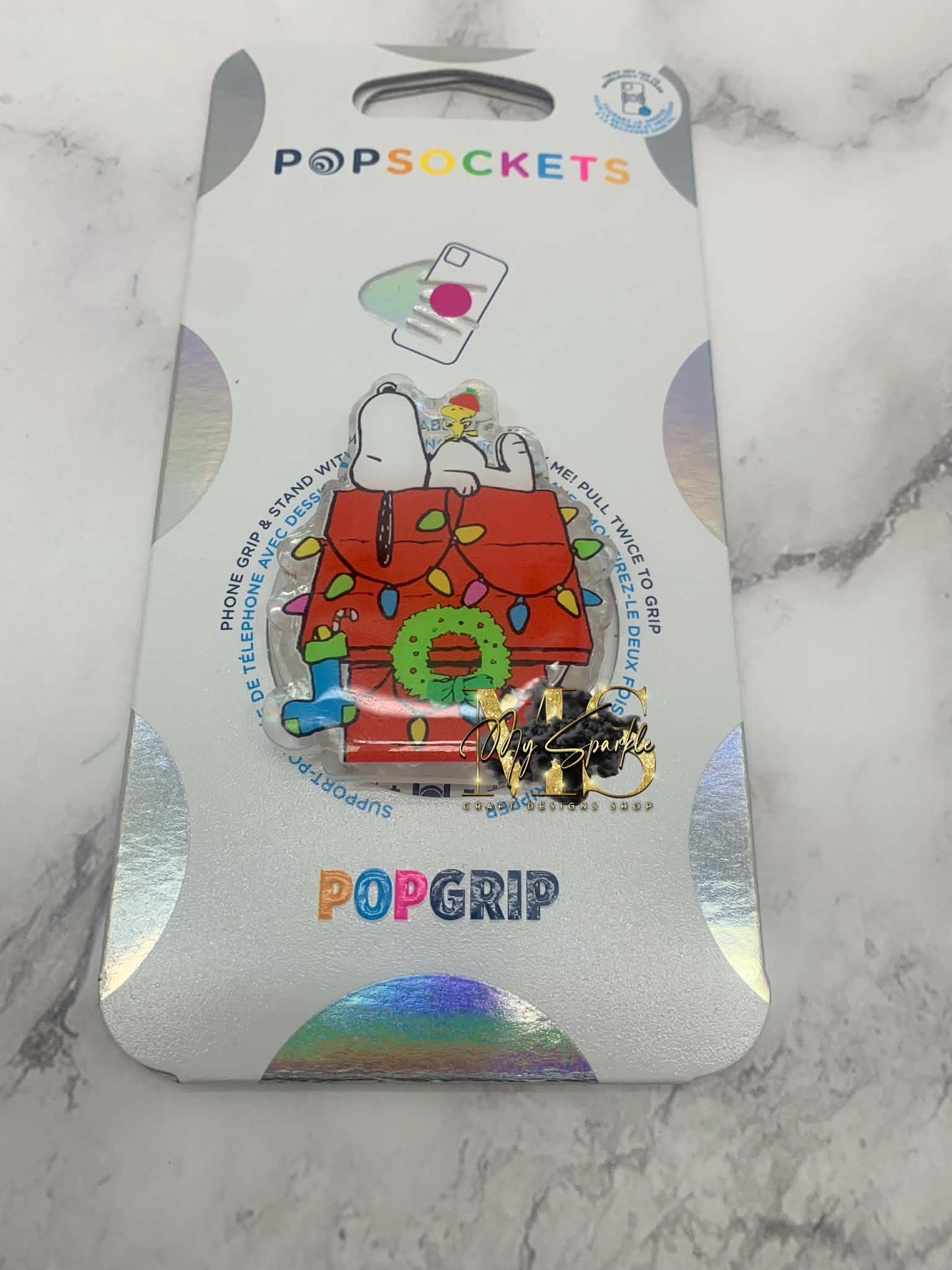 Dog House W/ Lights Popsocket Pop Grip