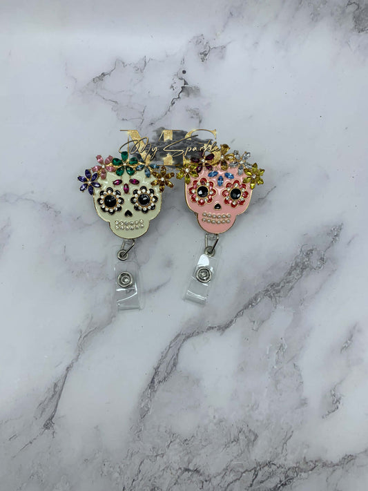 Sugar Skull Badge Reel