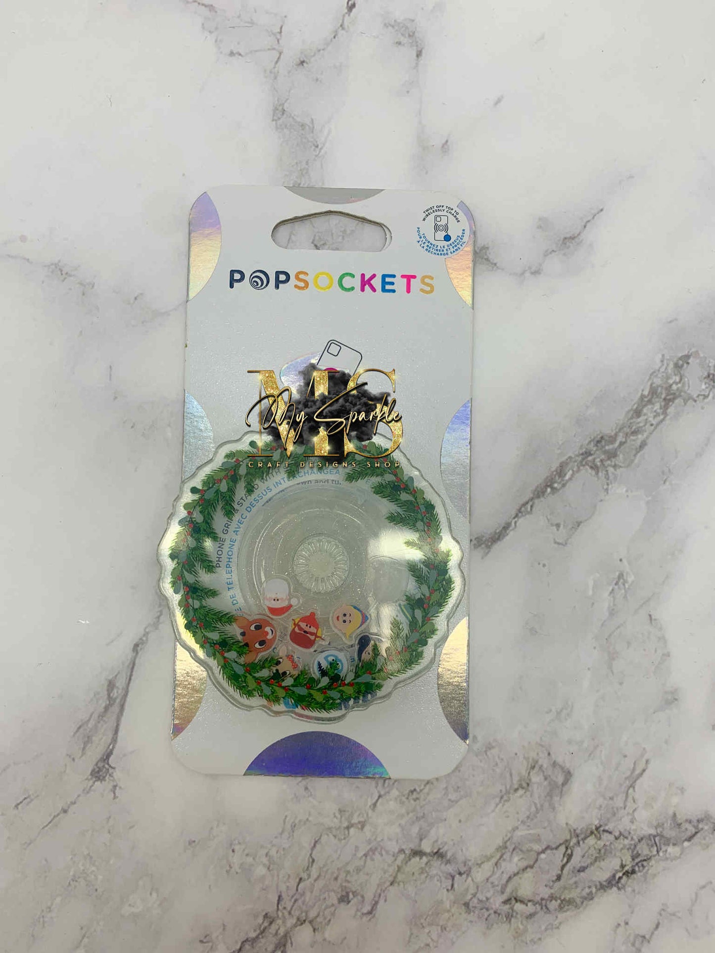 Christmas Cute Pop Grip -NO LIQUID