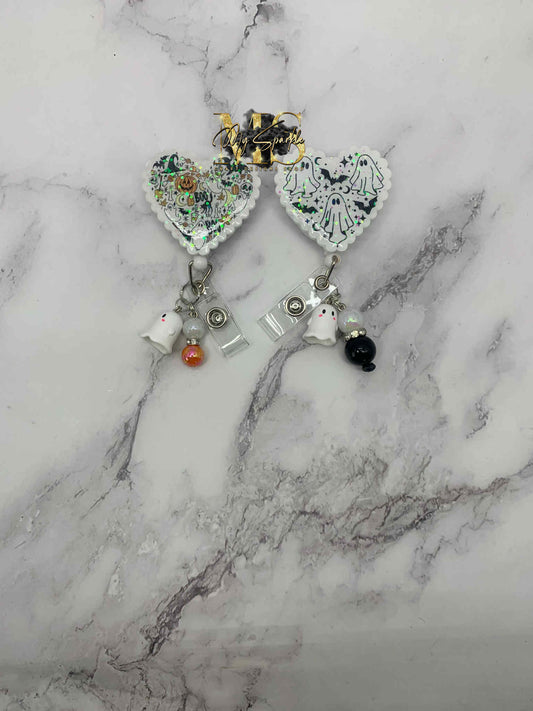 Halloween Heart Badge Reel