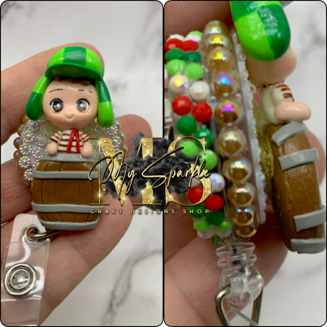 Mexican Chavo Clay Badge Reel