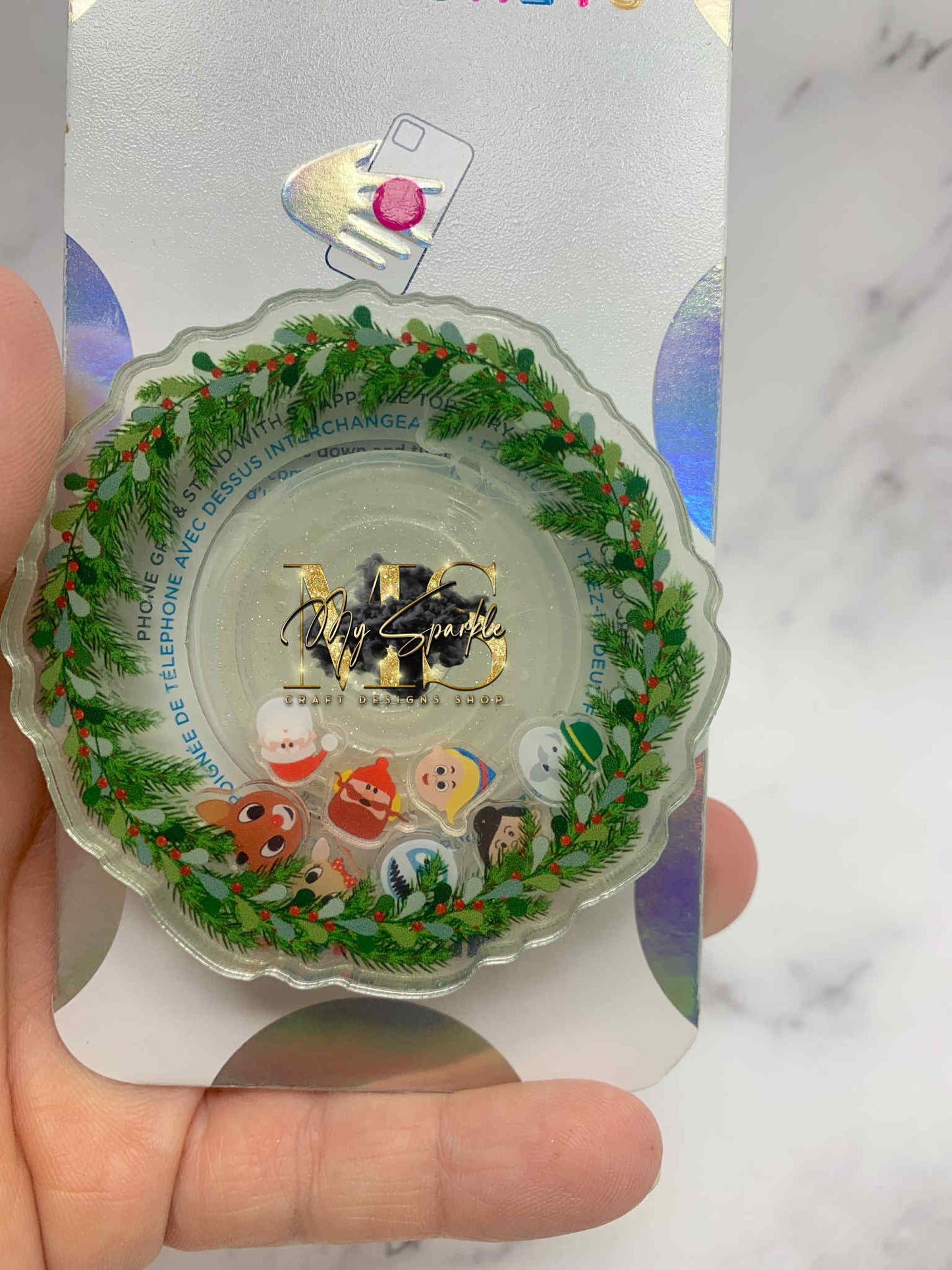 Christmas Cute Pop Grip -NO LIQUID