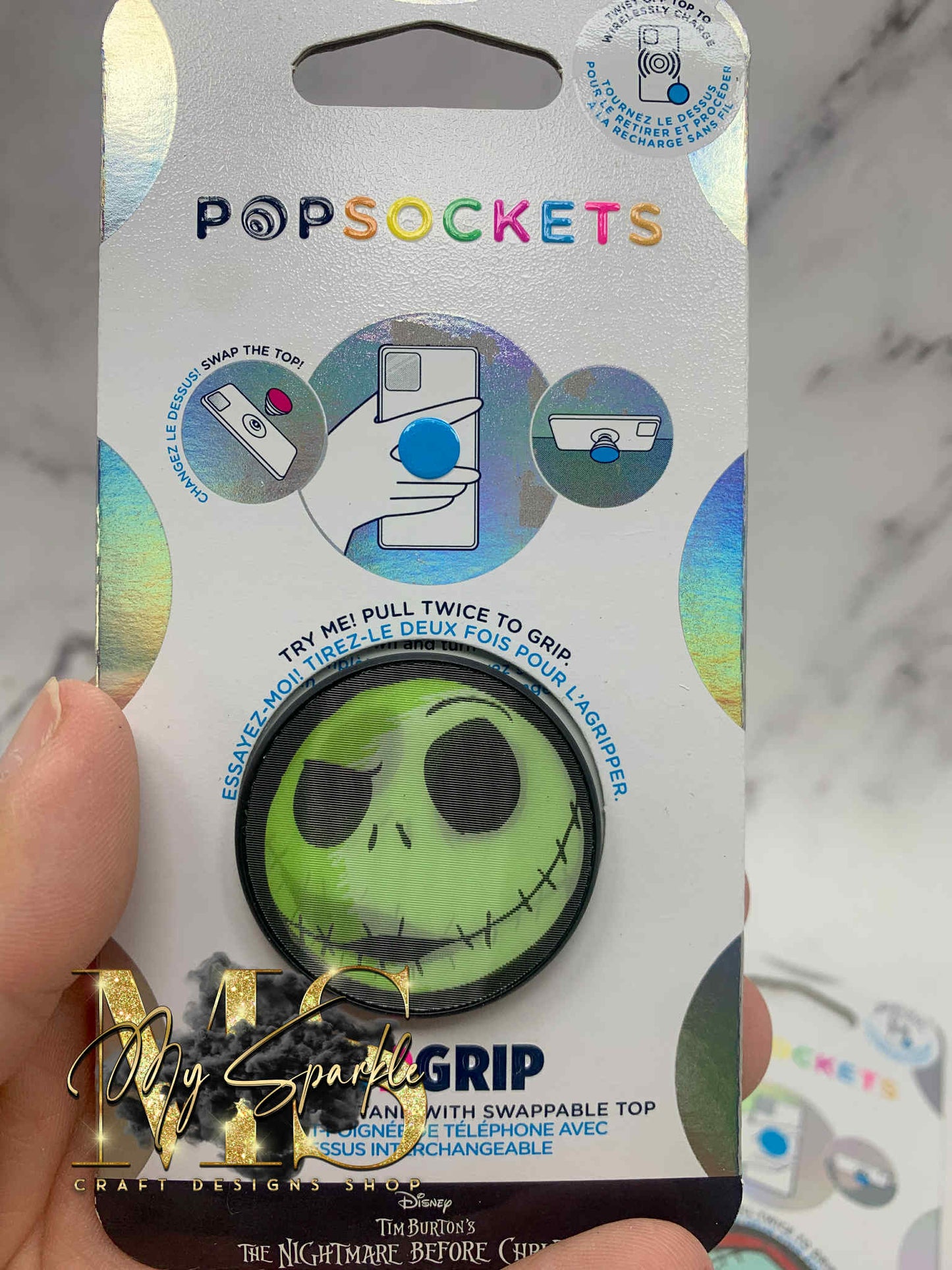 Halloween Nightmare Pop Grip