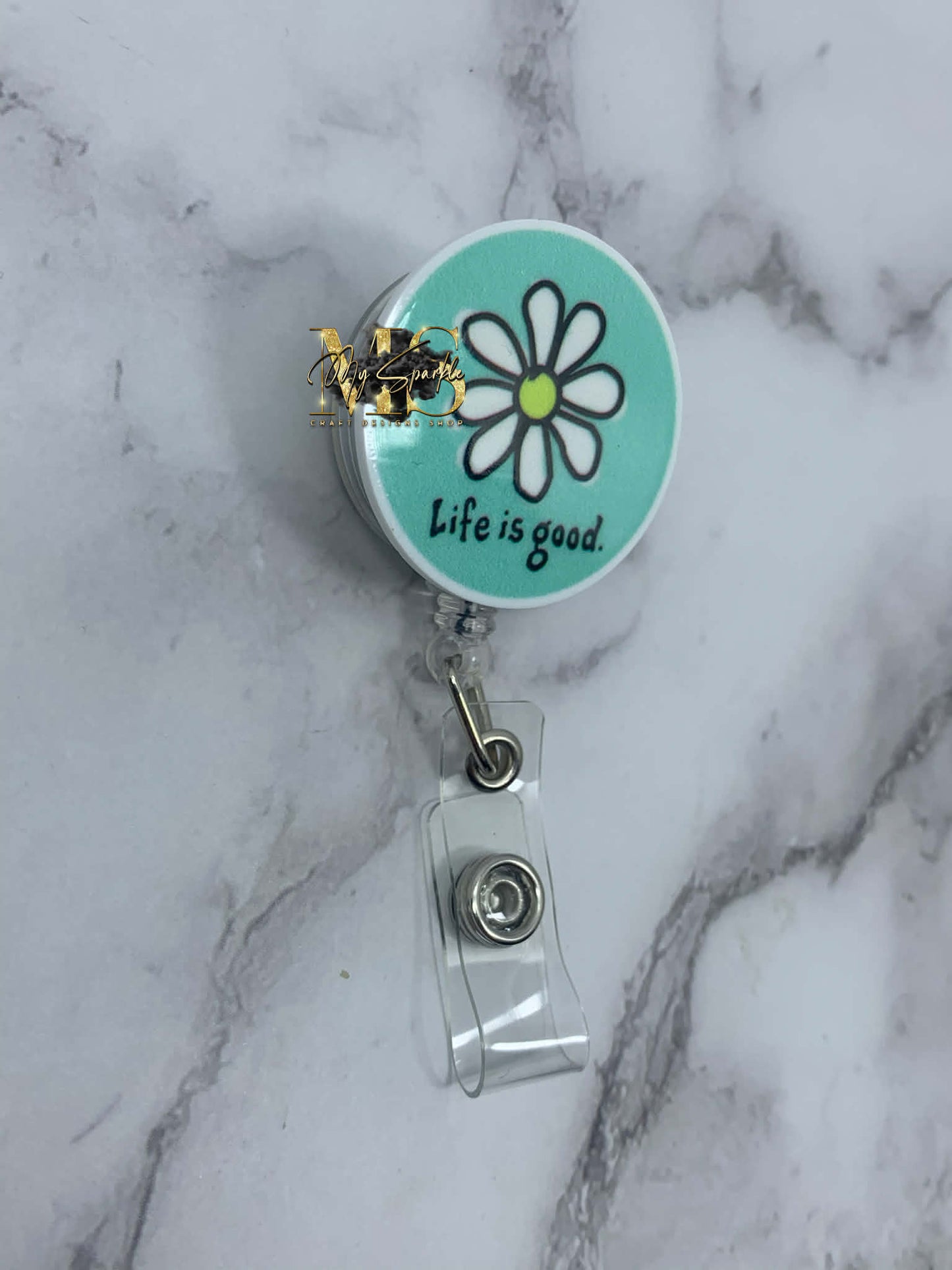 Life Is Good Badge Reel