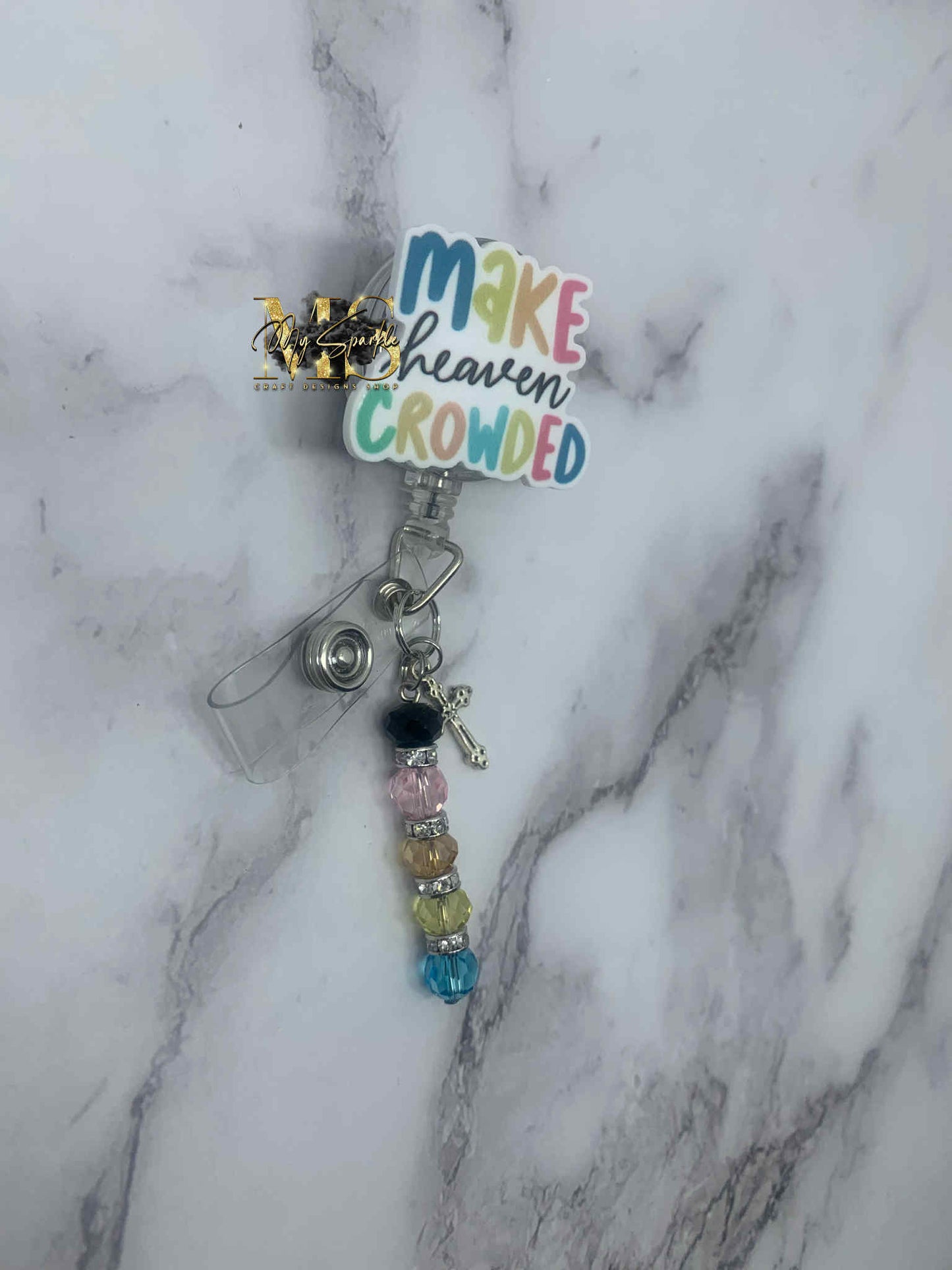 Make Heaven Crowded Badge Reel