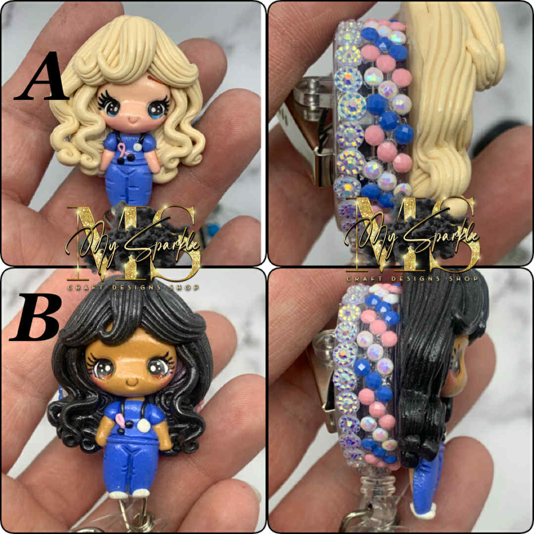 Doctor/Nurse Clay Badge Reel