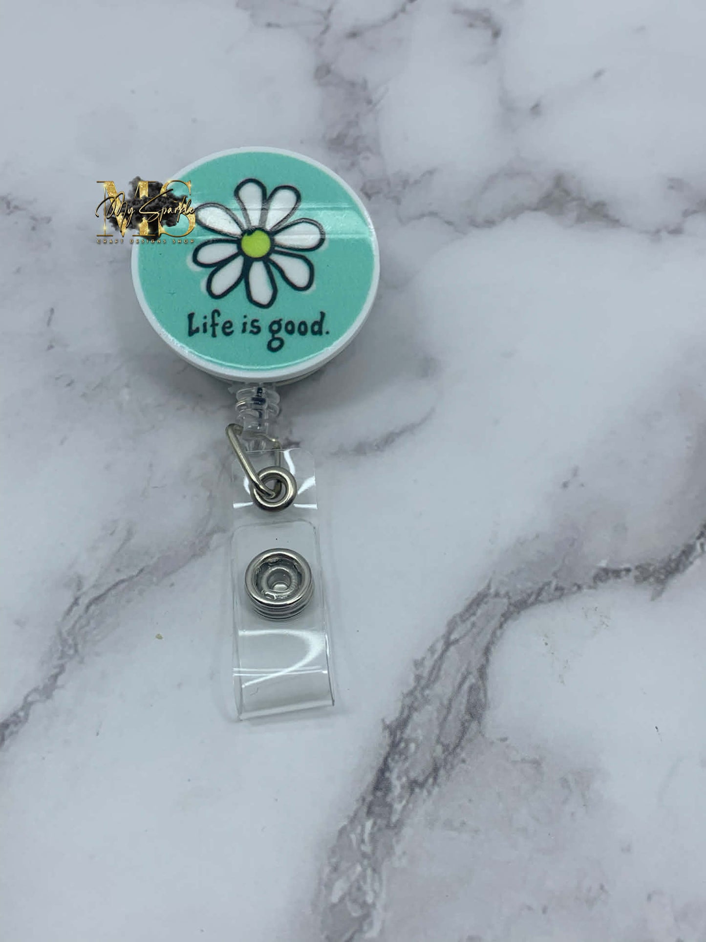 Life Is Good Badge Reel