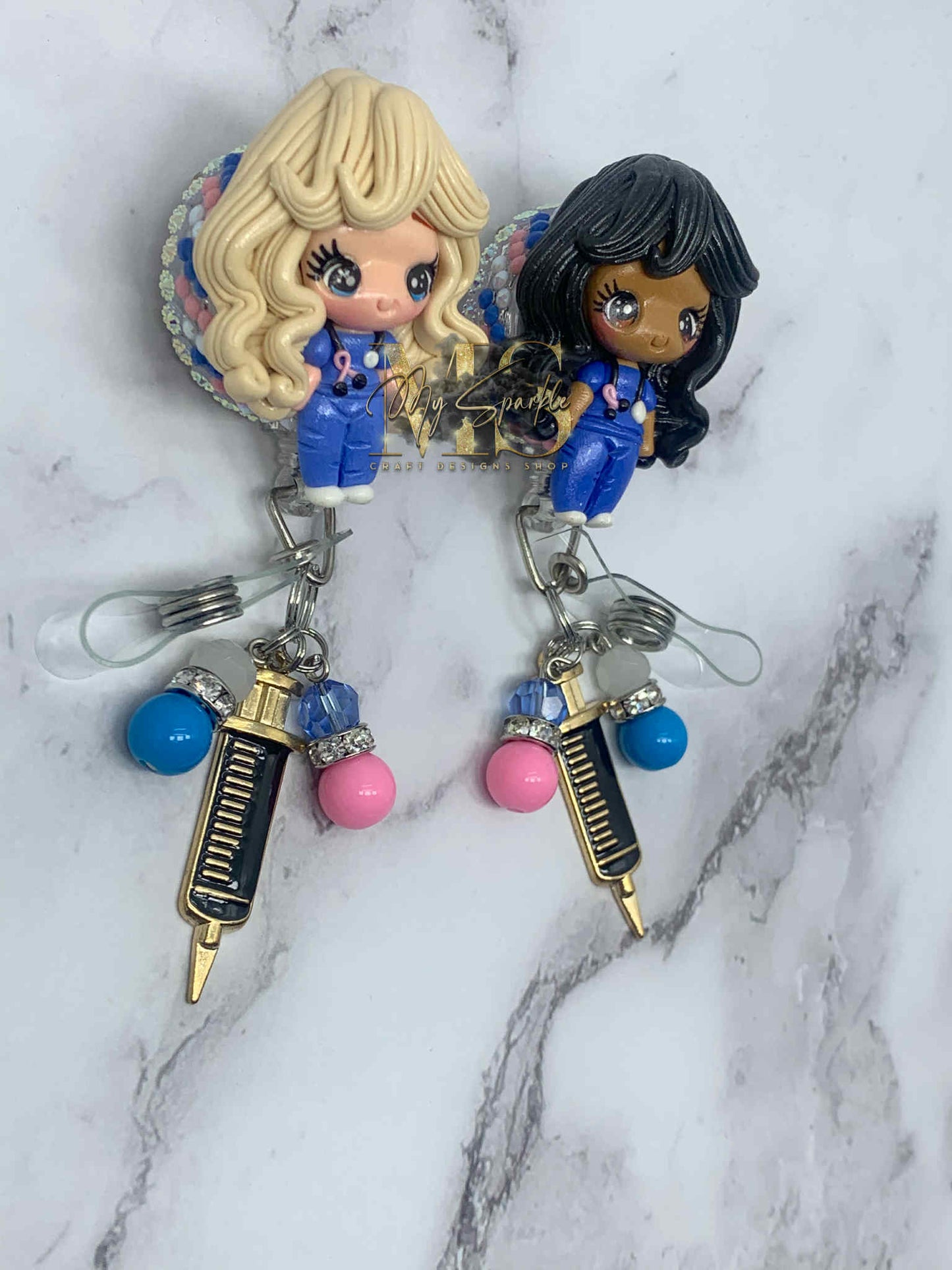 Doctor/Nurse Clay Badge Reel