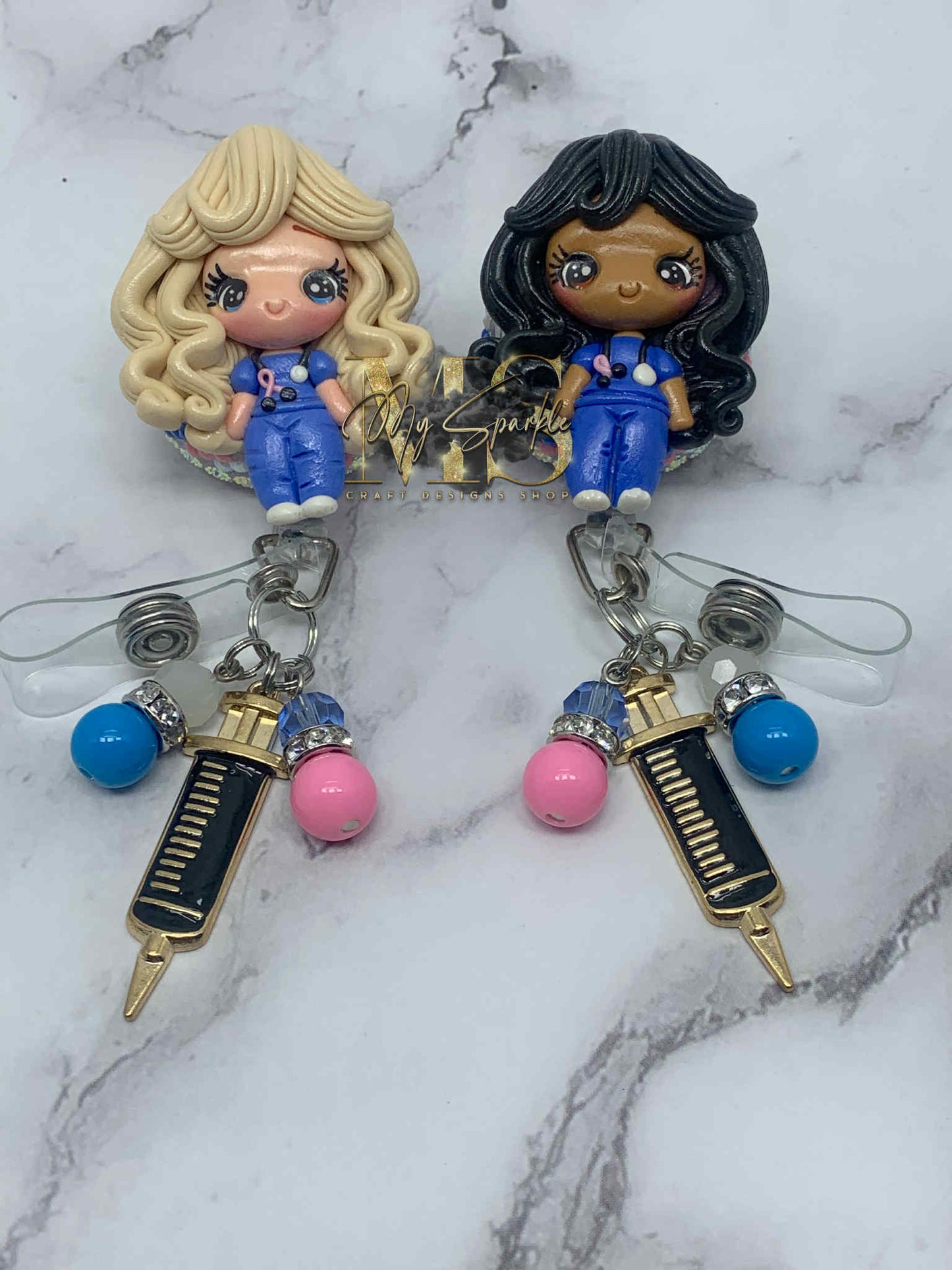 Doctor/Nurse Clay Badge Reel