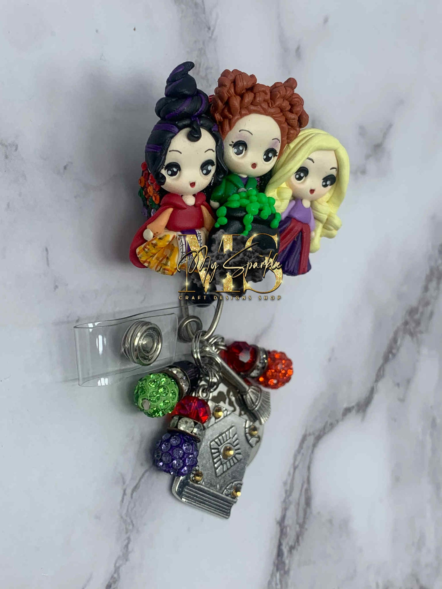 Witch sisters CLay Badge Reel