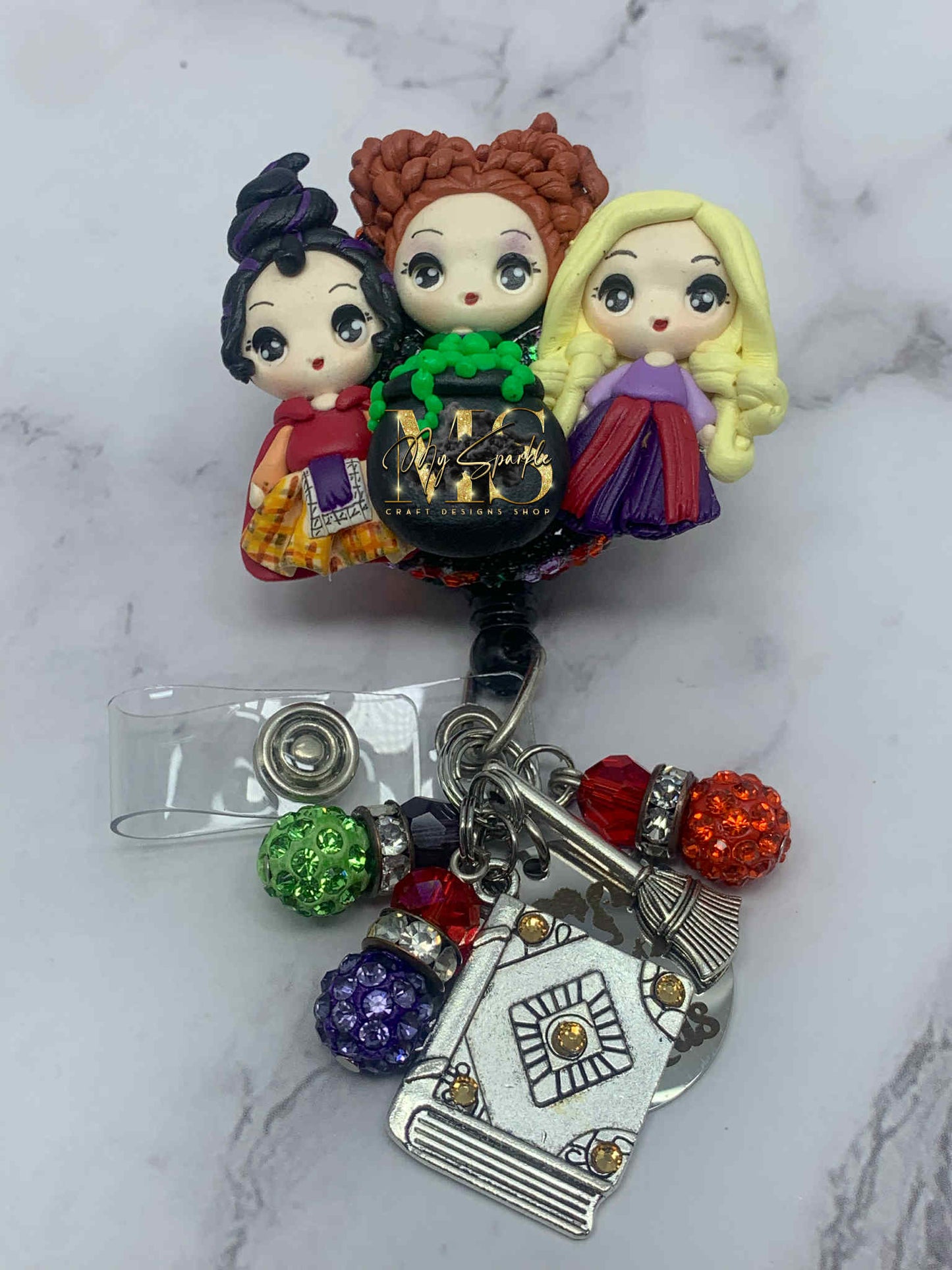 Witch sisters CLay Badge Reel