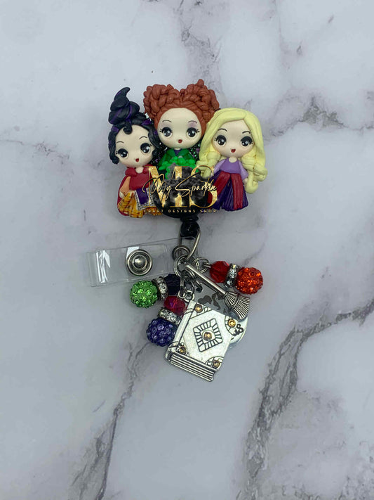 Witch sisters CLay Badge Reel
