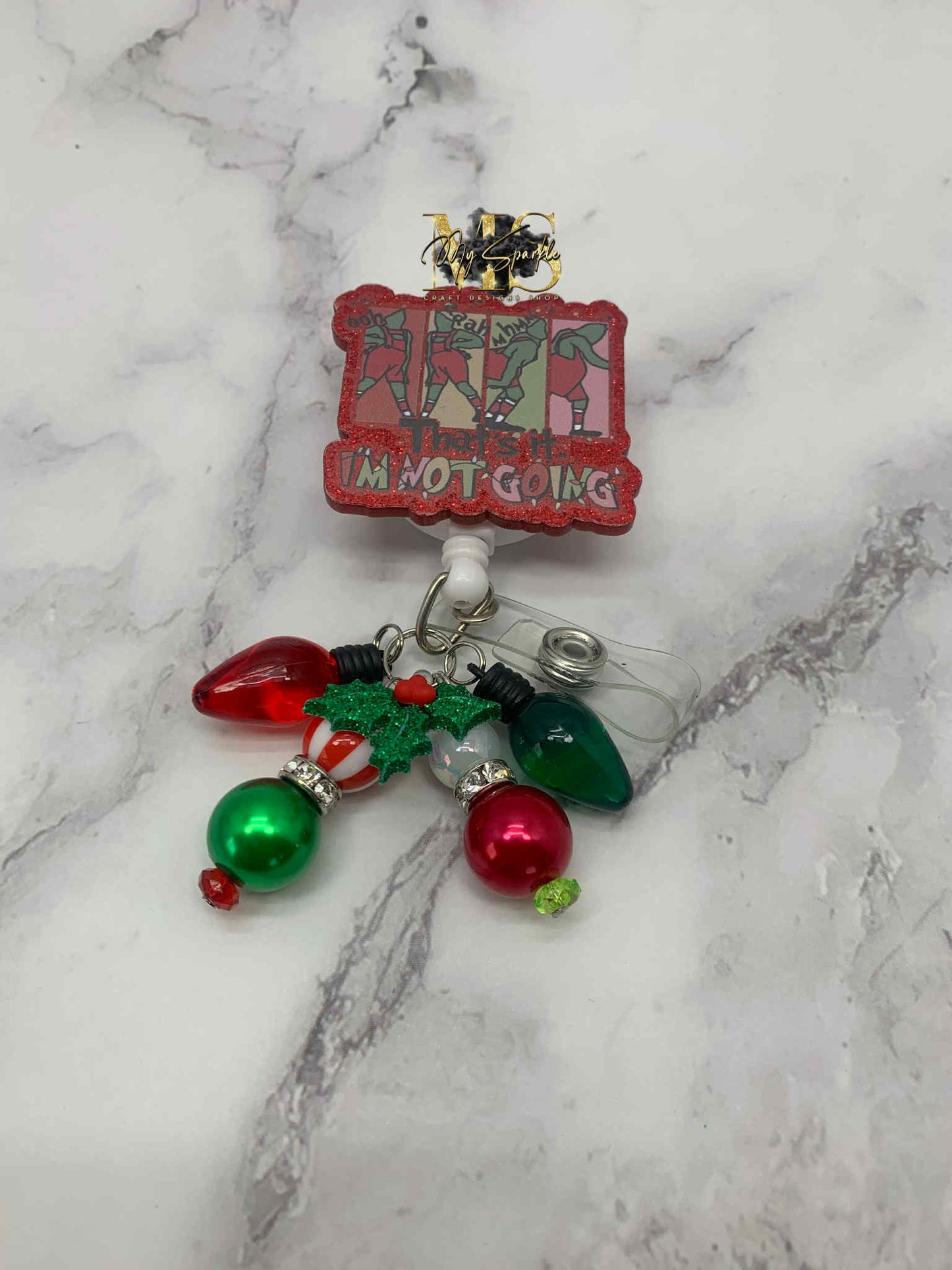 Christmas That’s it I’m Not Going Badge Reel