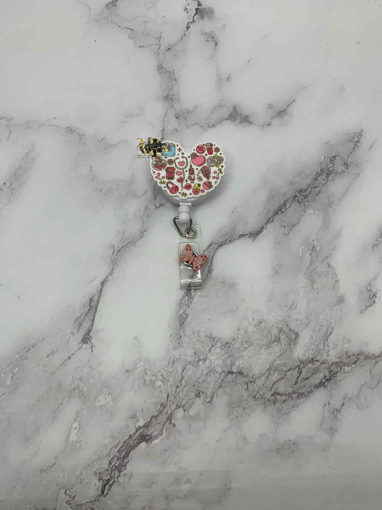 Pink Nurse/Doctor Badge Reel