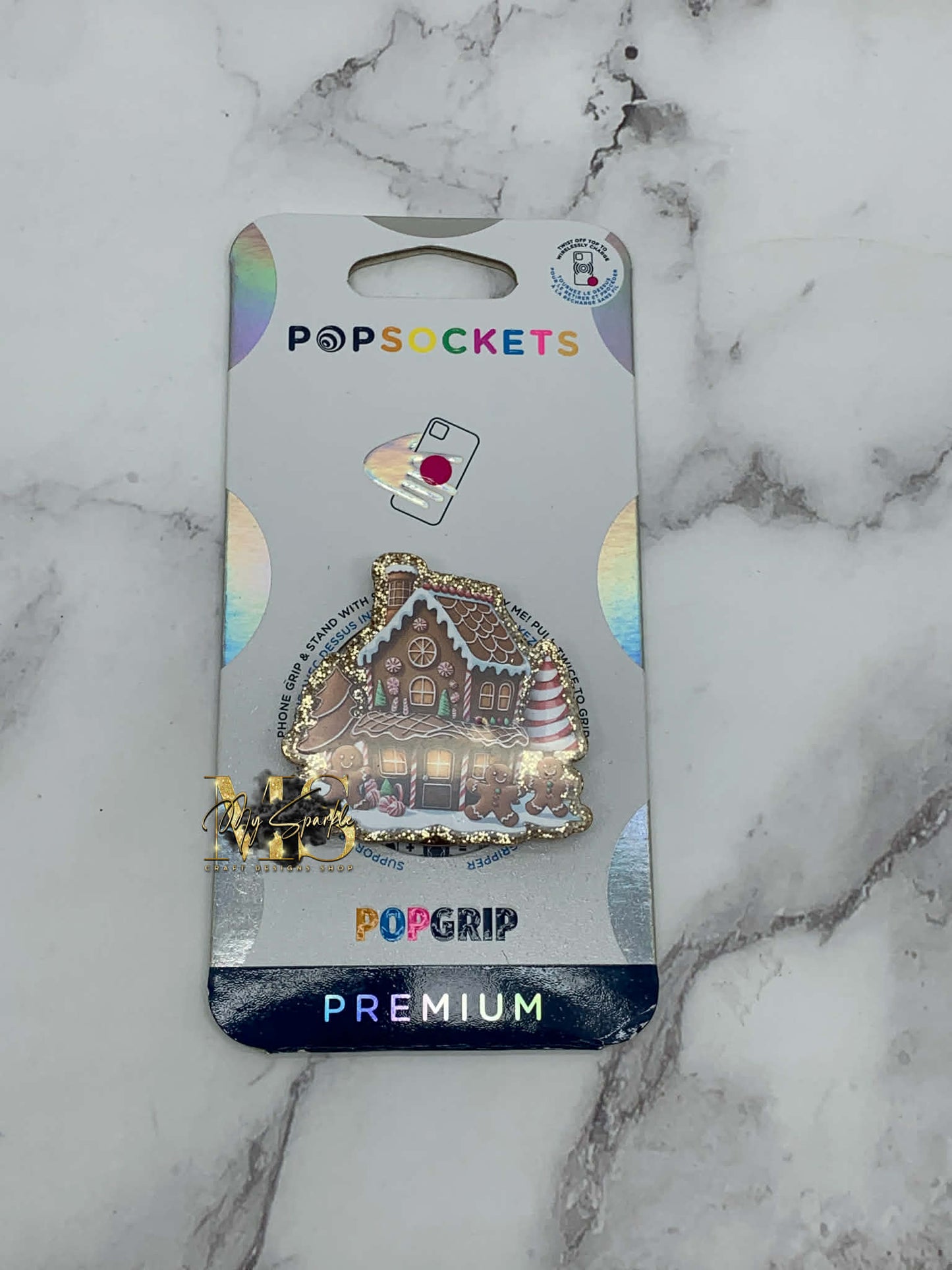 Christmas Ghost Badge Reel