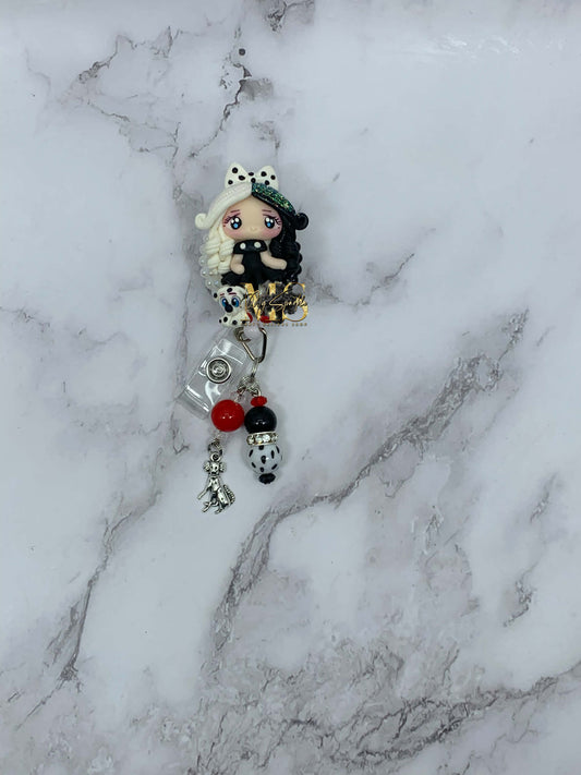 Girl Mean Villain Clay Badge Reel -Last ONE!