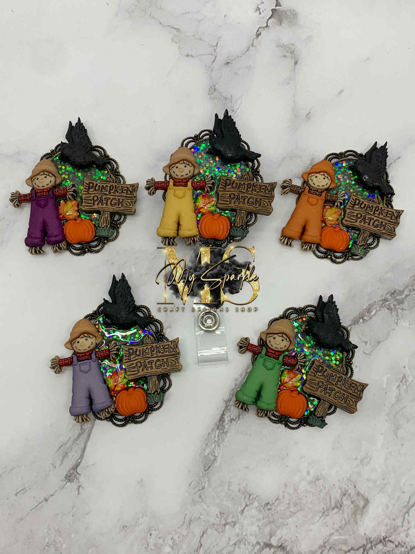 Scarecrow Badge Reel