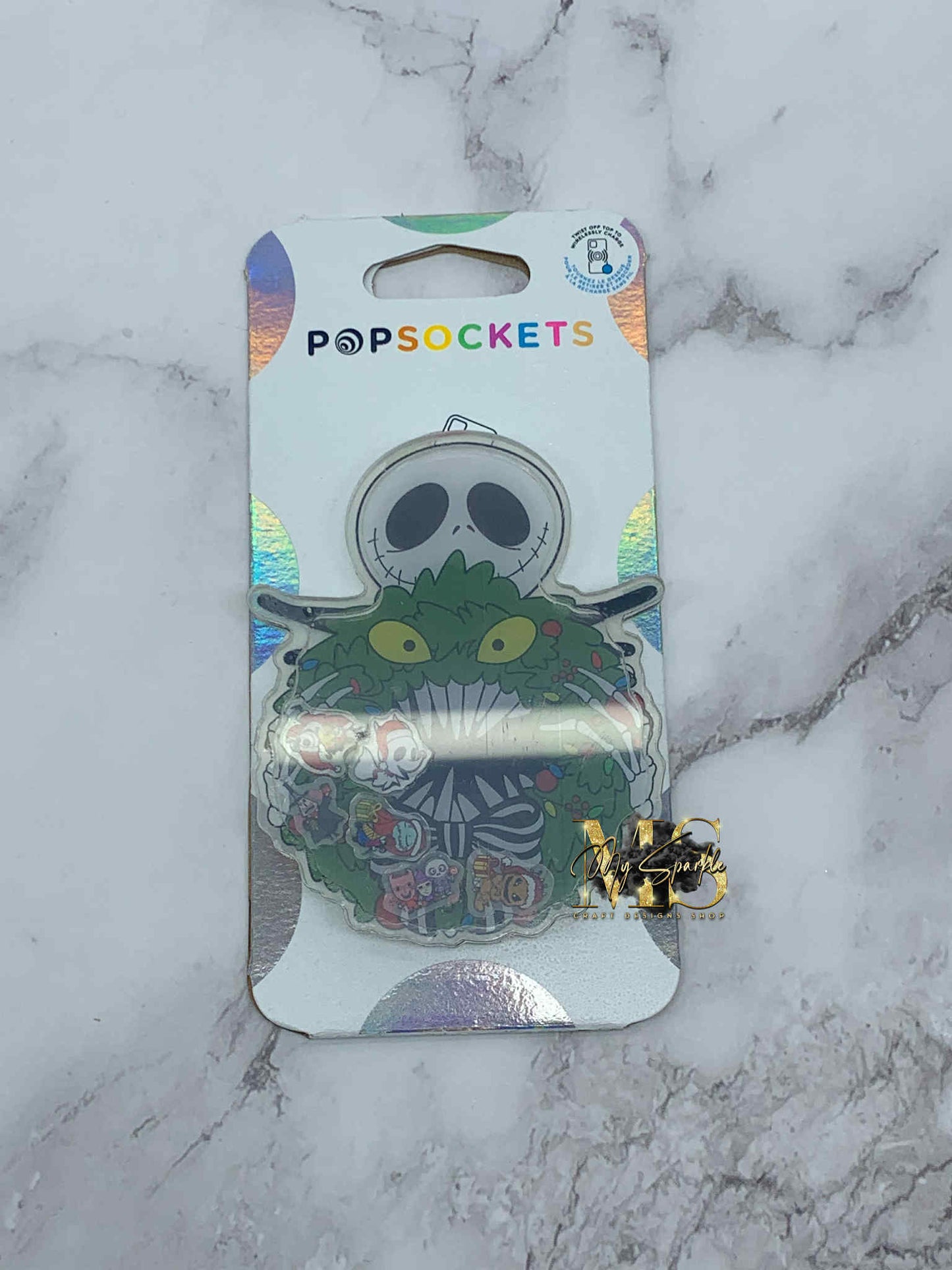 Christmas Cute Nightmare Pop Grip -NO LIQUID