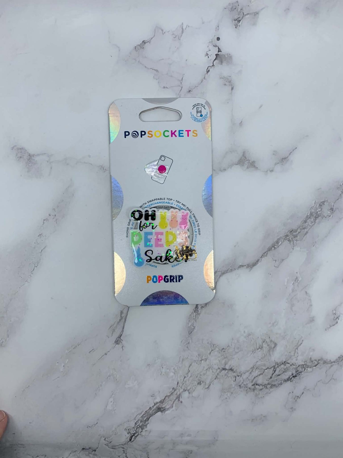 Oh For Peeps Sake Easter Pop Grip