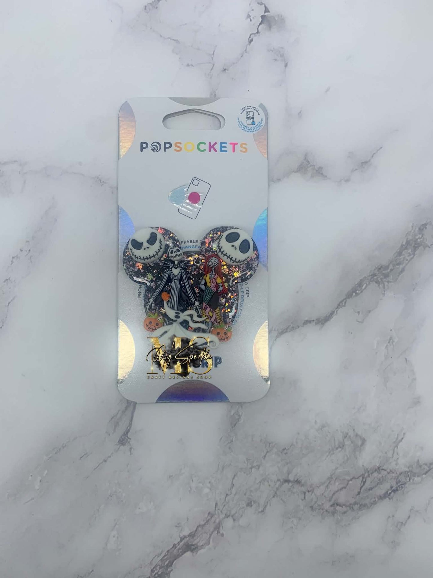 Halloween Nightmare Couple Pop Grip