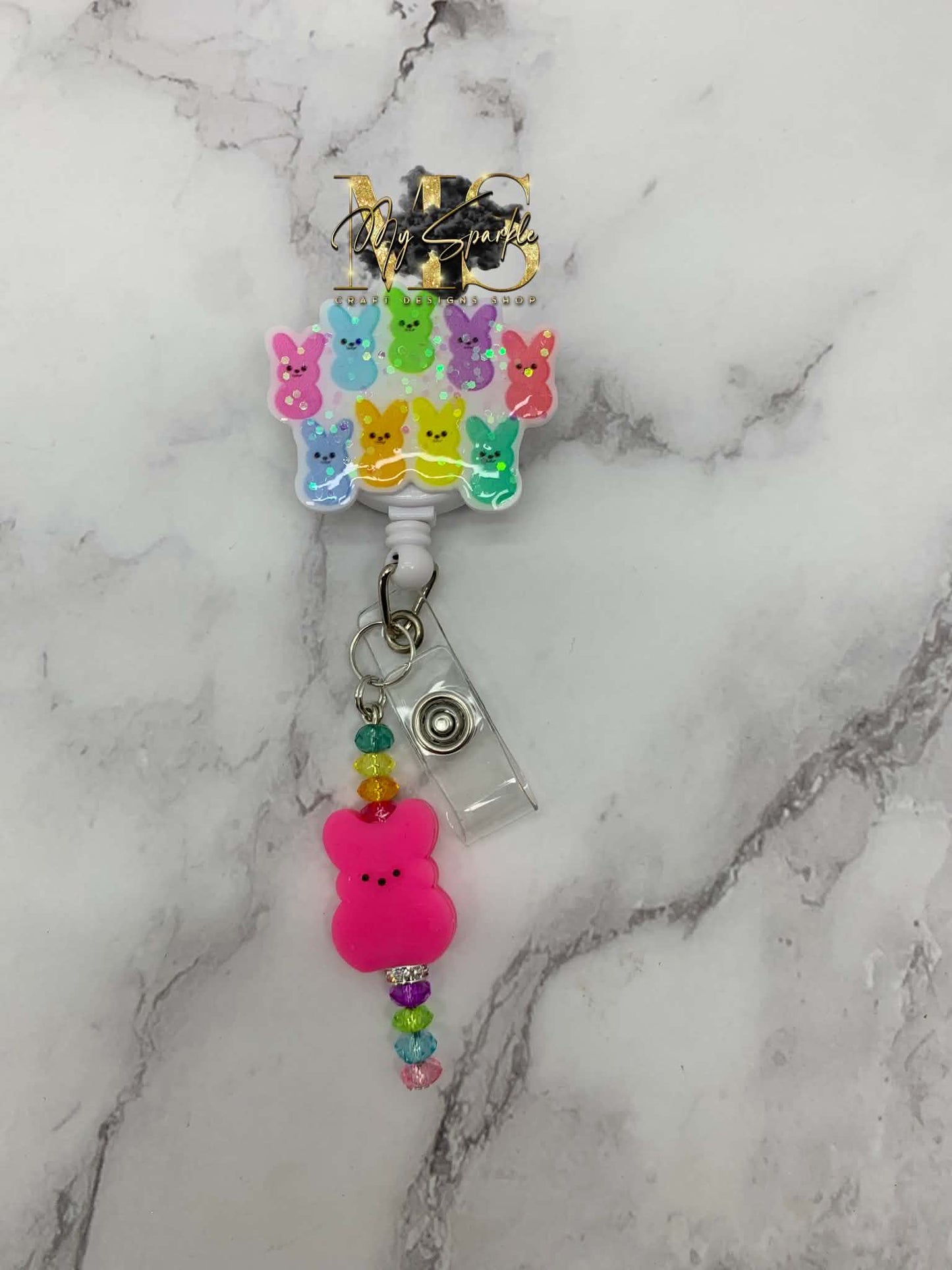 Peeps Easter Badge Reel