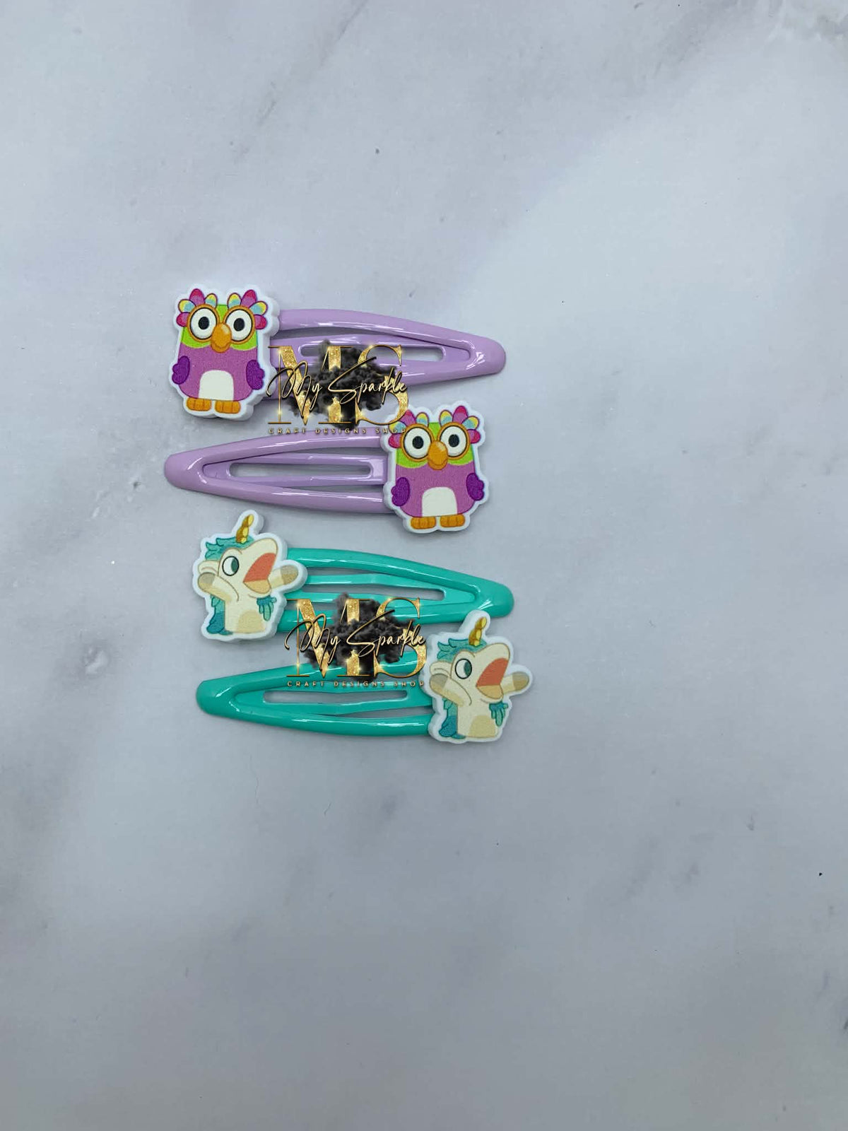 Blue Dog Toys Hair Clip 2x