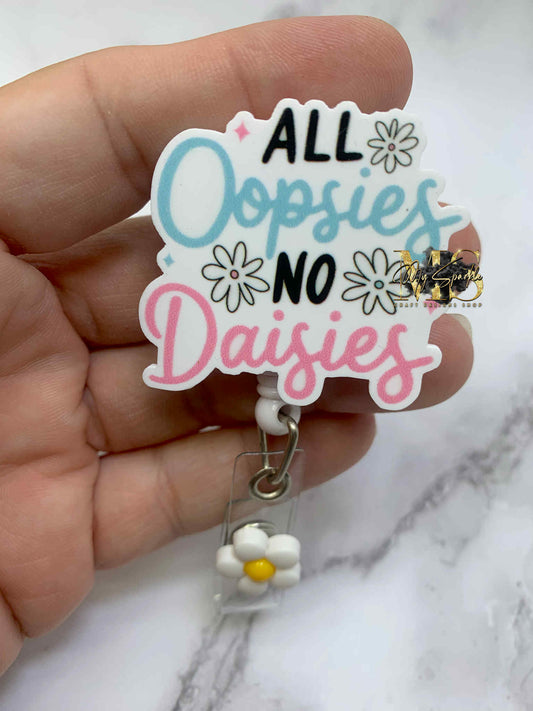 Funny All Oopsies No Daisies Badge Reel