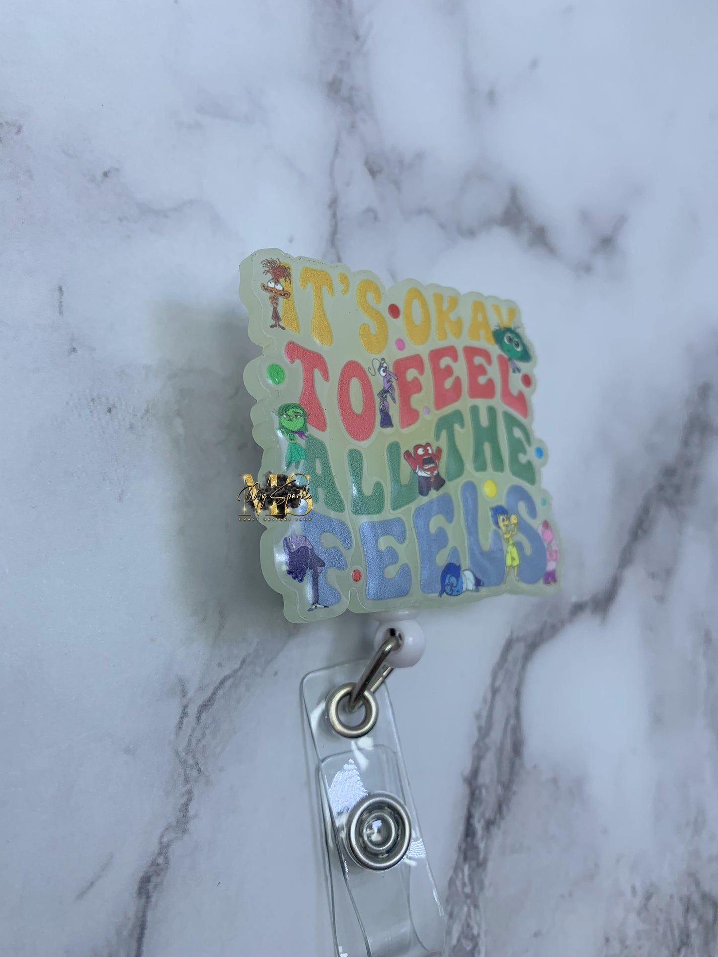 It’s OK to feel all the feels Badge Reel