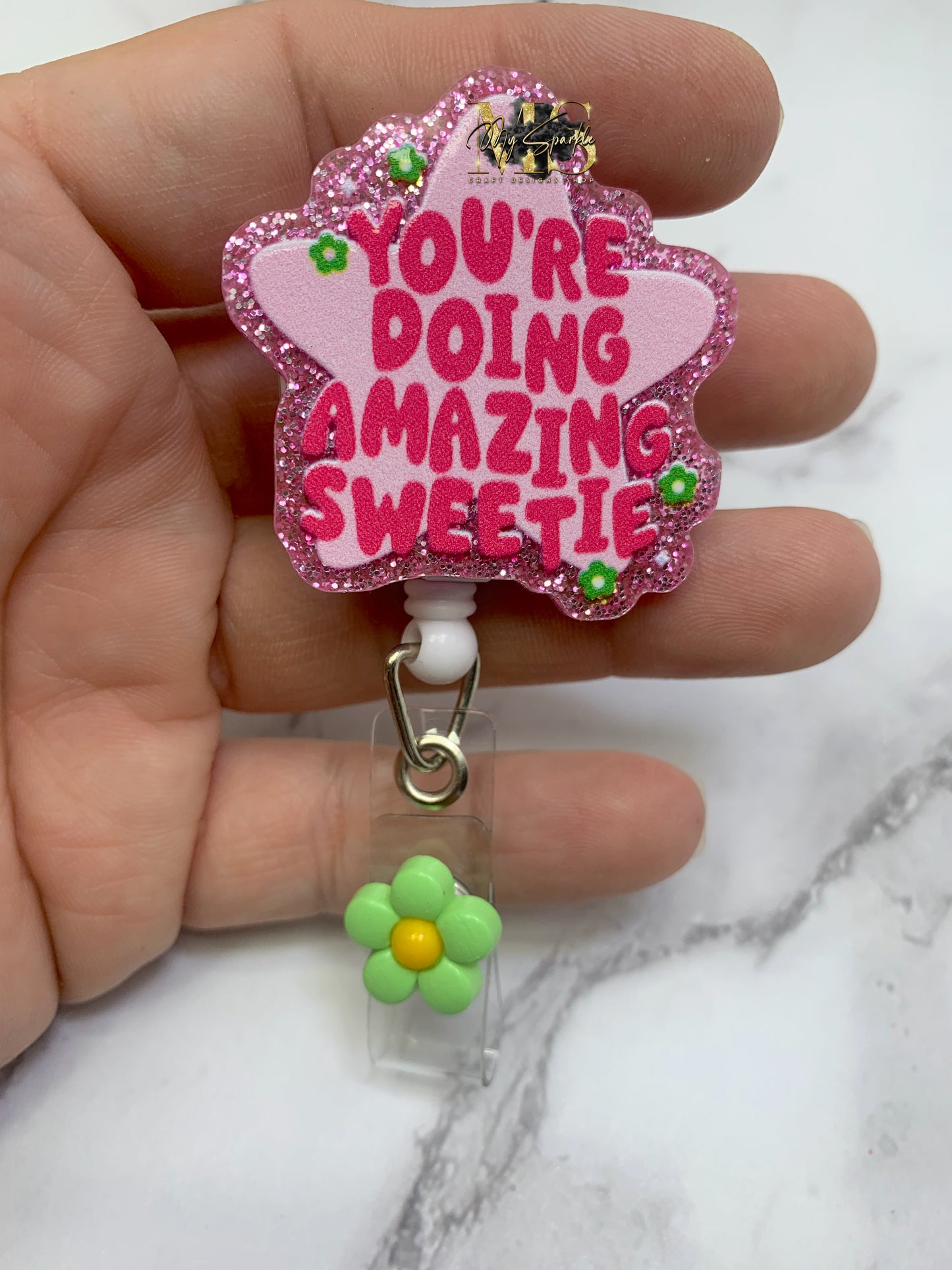 You're Doing Amazing Sweetie Badge Reel
