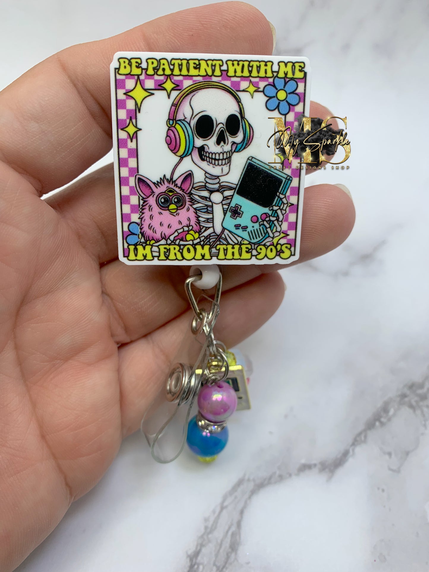 Funny Be Patient With Me I'M From The 90's Badge Reel