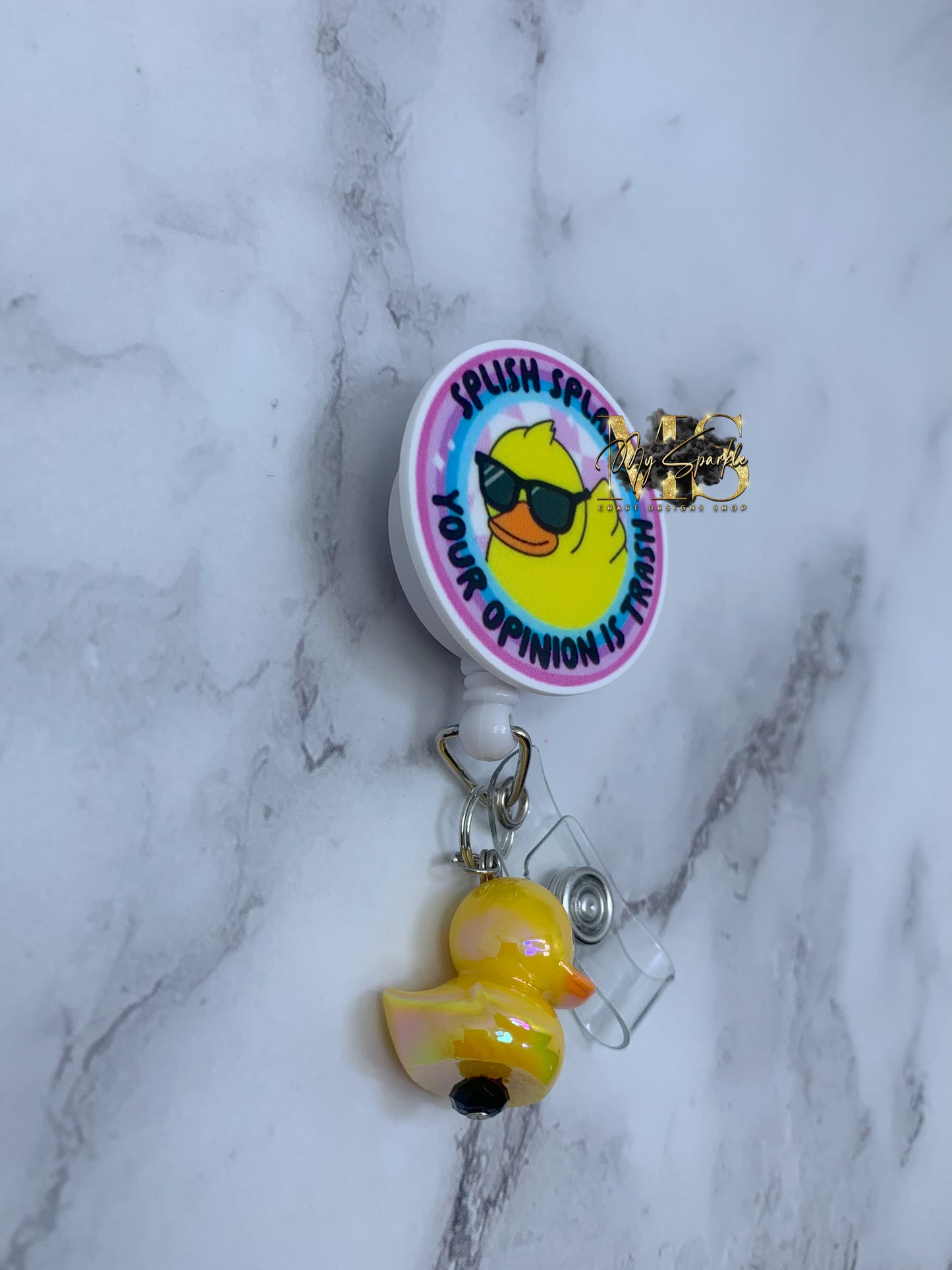 Splish Splash Your Opinion is Trash Badge Reel