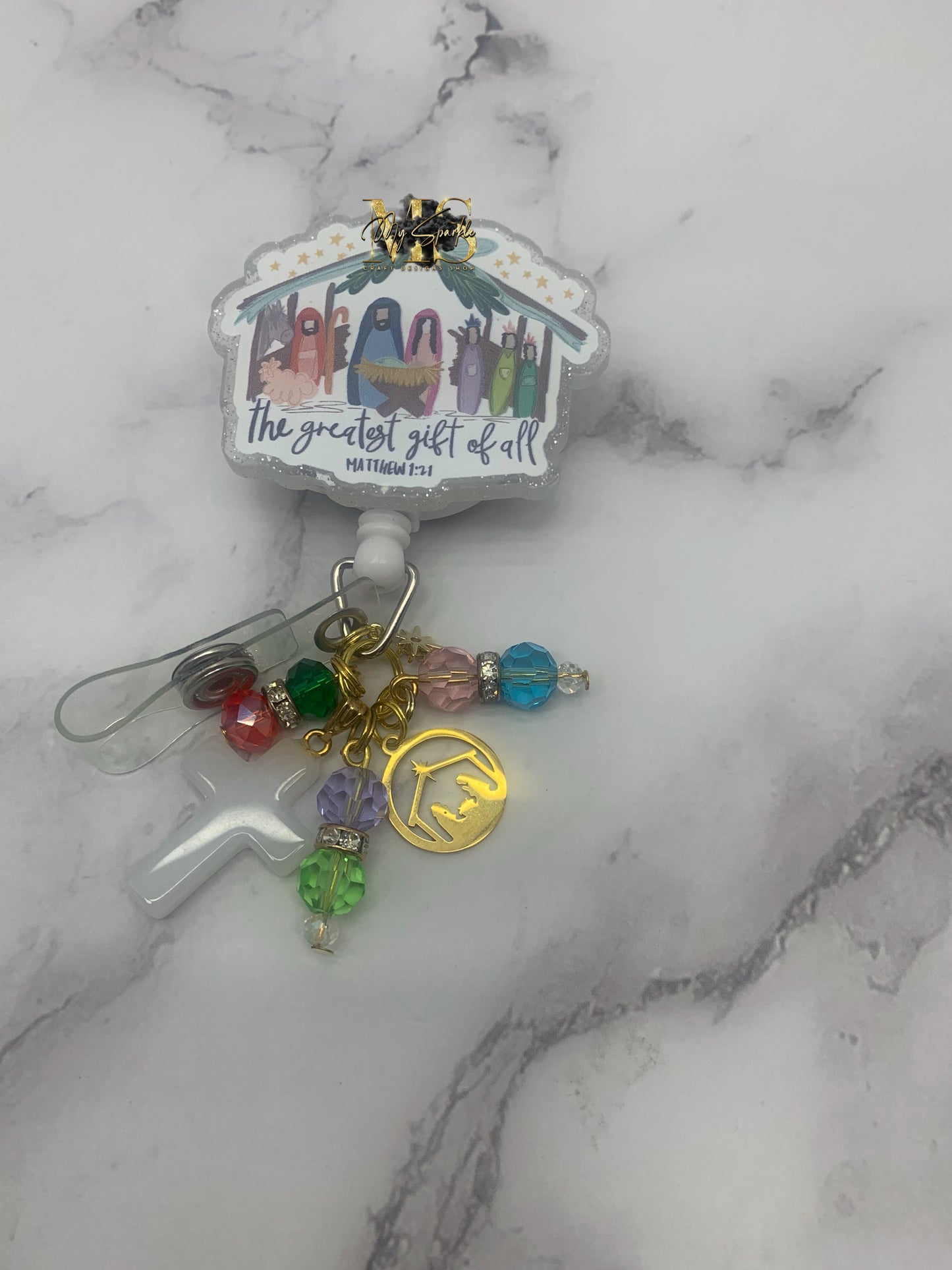 Greatest Gift of All Nativity Badge Reel